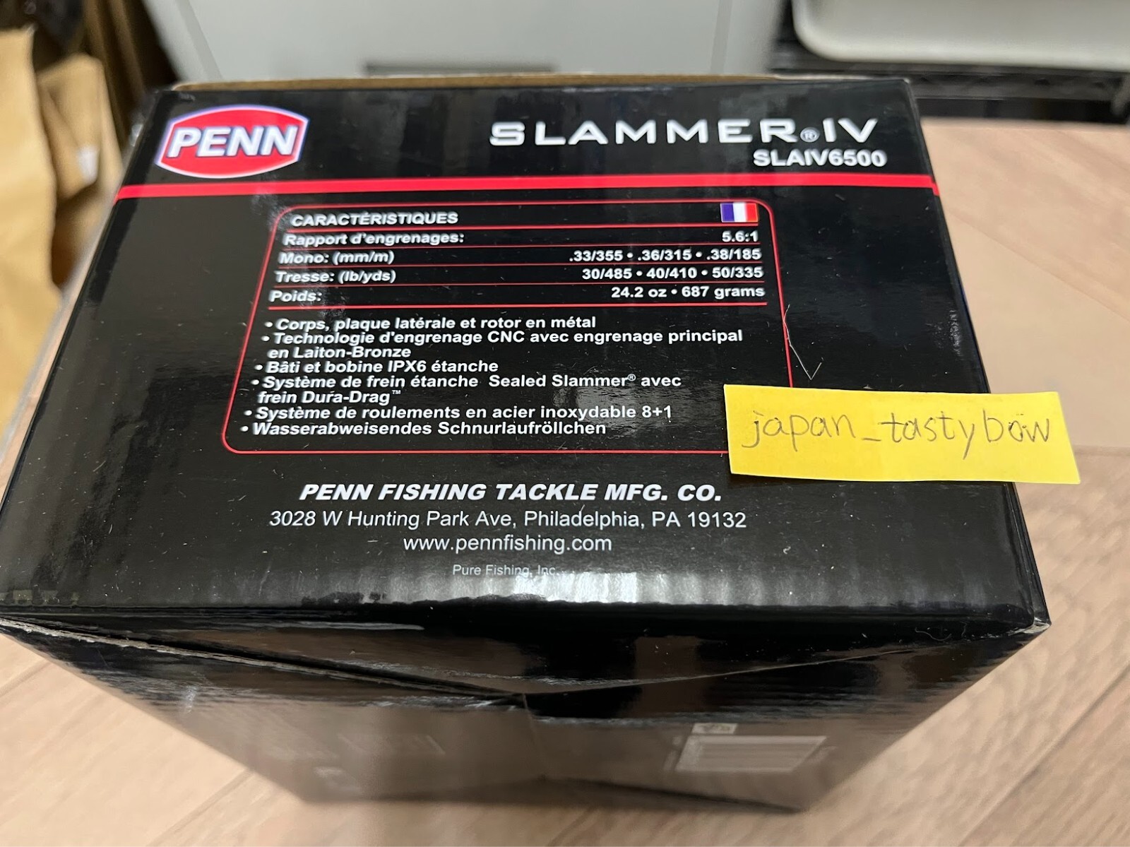 PENN SLAMMER IV 6500 Spinning Reel Fishing