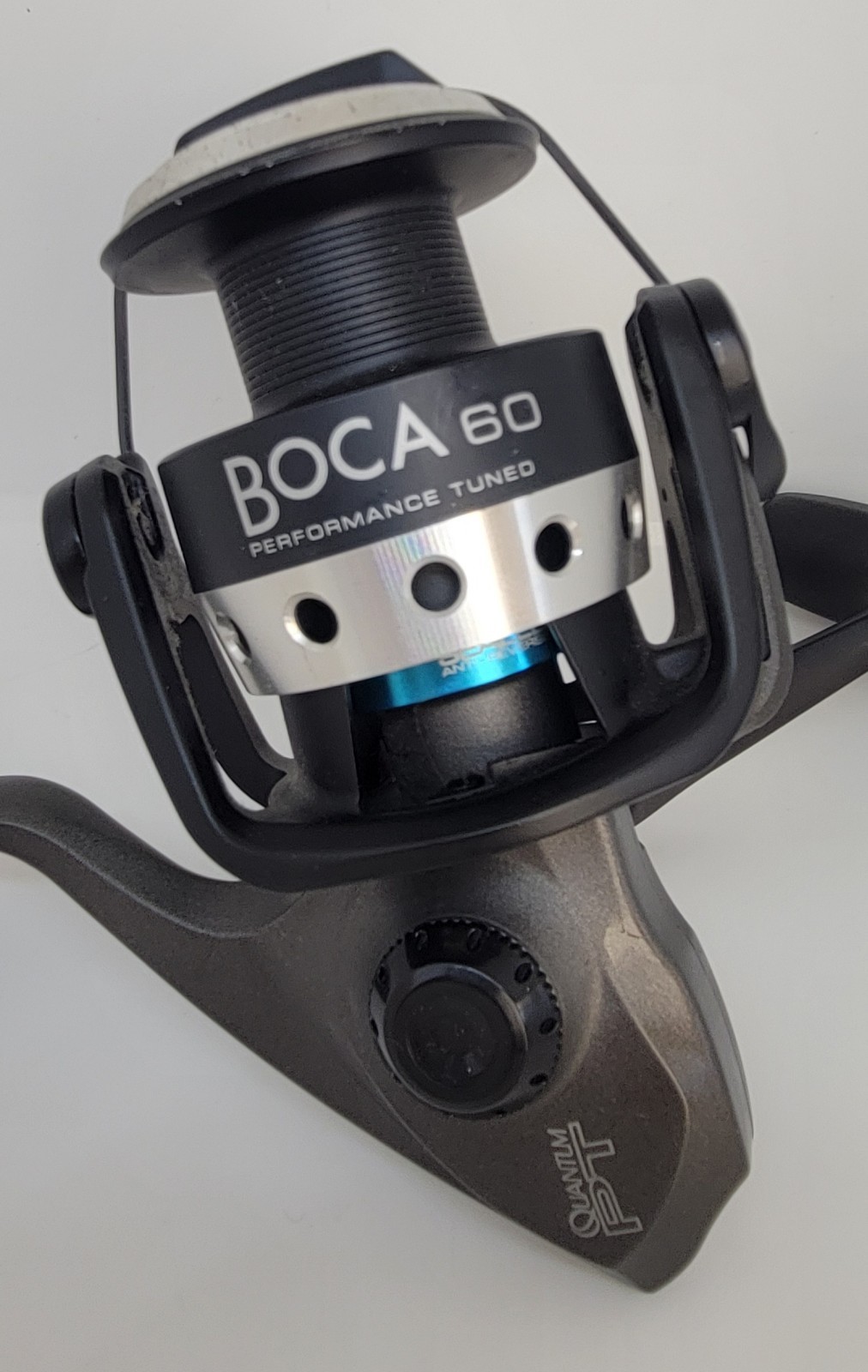 Quantum Boca 60 BSP60PTSE 7 Bearings 🔥AMBIDEXTROUS🔥 Spinning Reel Pre-owned🔥