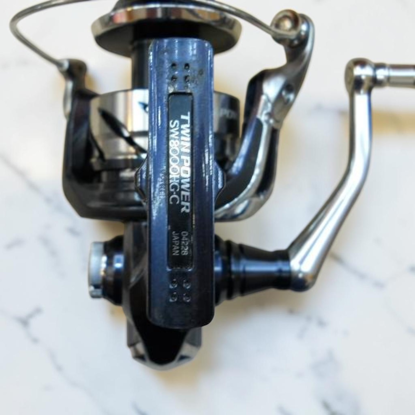 Shimano 21 Twin Power SW 8000HG Spinning Reel Big Game Saltwater Good Japan