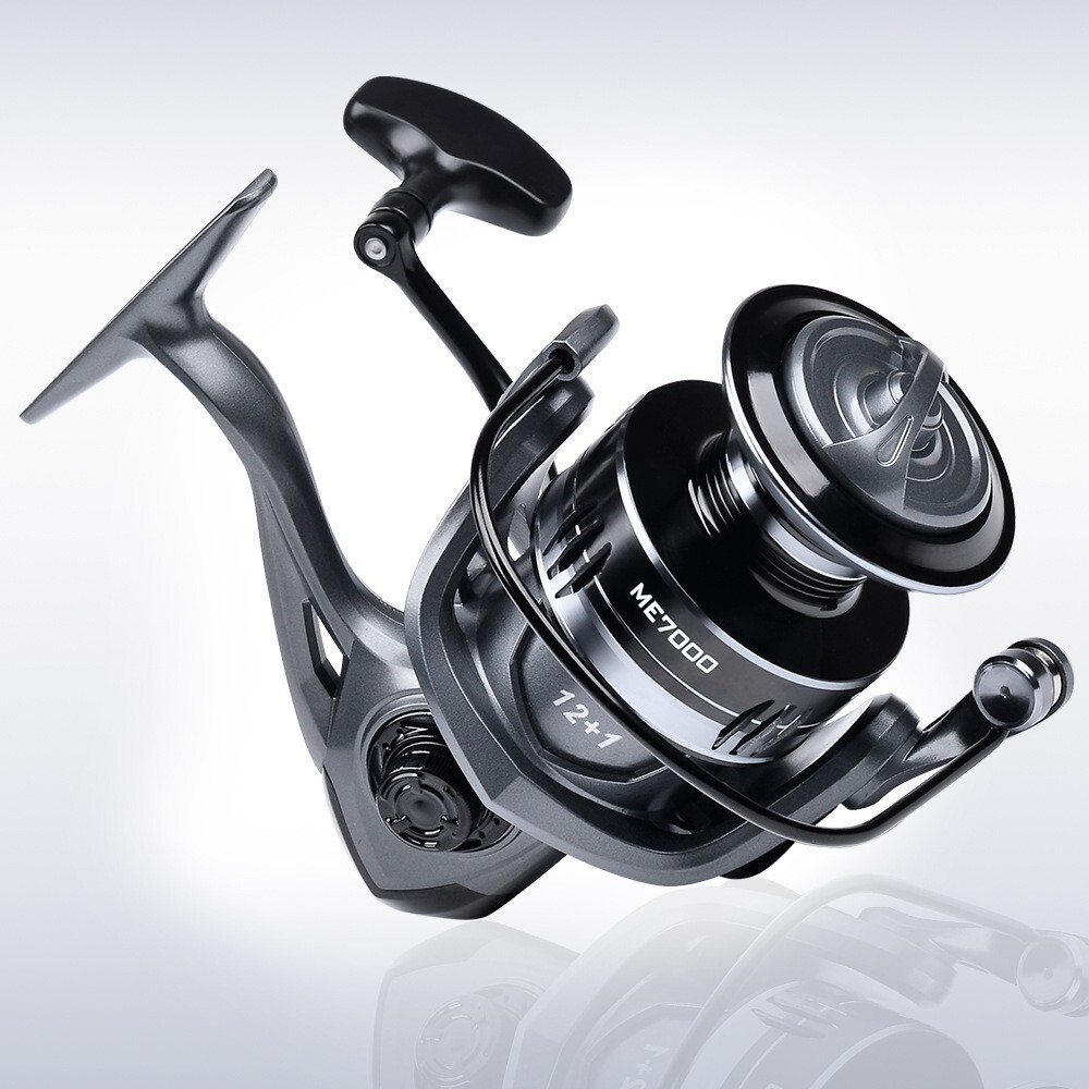 Fishing Wheel Metal Spool CNC Mechine Spinning Reel 6-9KG Max Drag ME2000-7000