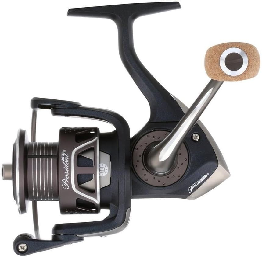 Size 35 President XT Spinning Reel 10 Stainless Steel Bearings, Compact Design**