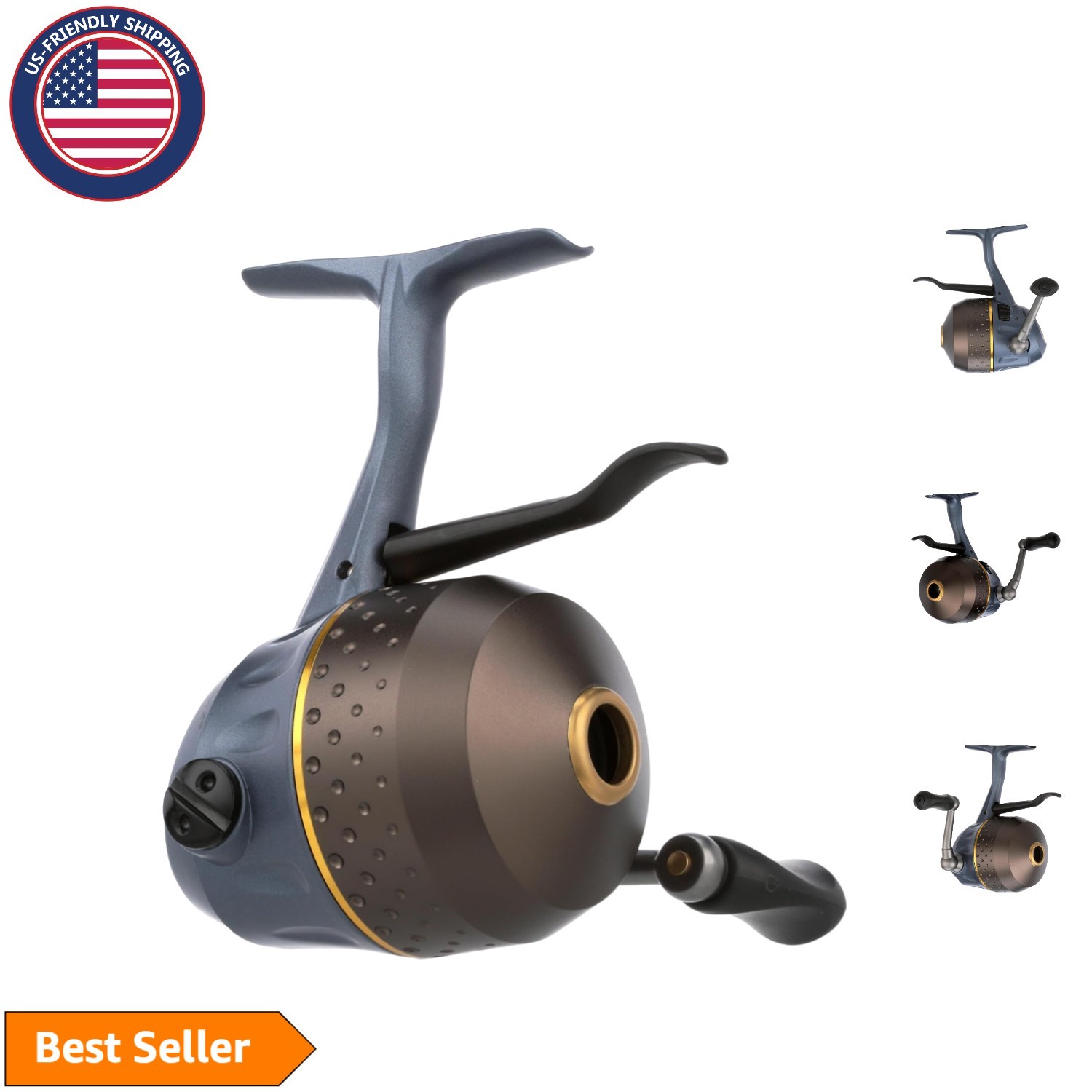 Pflueger President 6U Spincast Fishing Reel – Lightweight with Dial Drag System