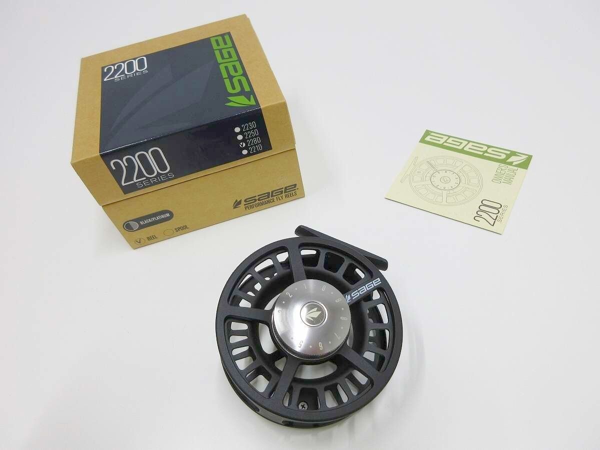 SAGE 2280 Fly Fishing Reel Hard Anodized Trout Saltwater Reel