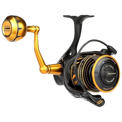 PENN SLAMMER 4 IPX6 Durable and robust Full metal Spinning Reel 4500HS