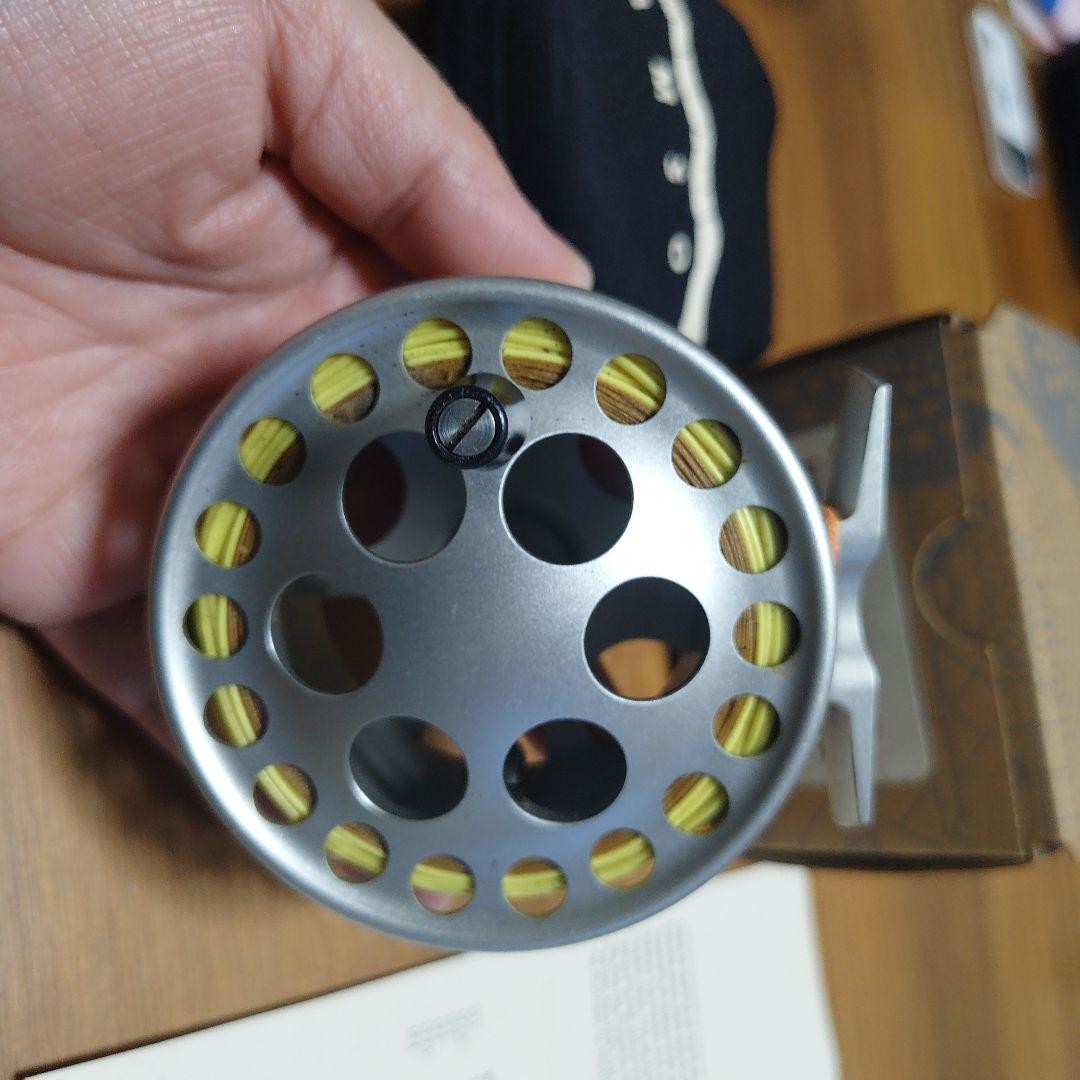 Waterworks Lamson Litespeed LS1.5 Fly Fishing Reel Silver with Case Box Manual