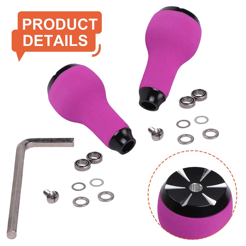 Fishing Reel Handle Knob Grip with Hexagonal Wrench for For DAIWA Reels