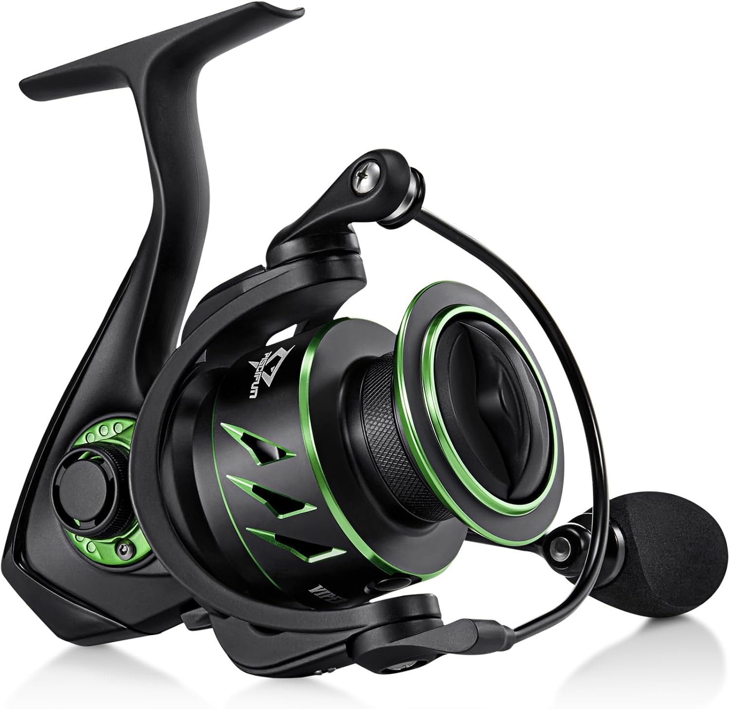 Viper X Spinning Reels Carbon Fiber 33LBs Max Drag 10 1 Shielded BB Saltwater