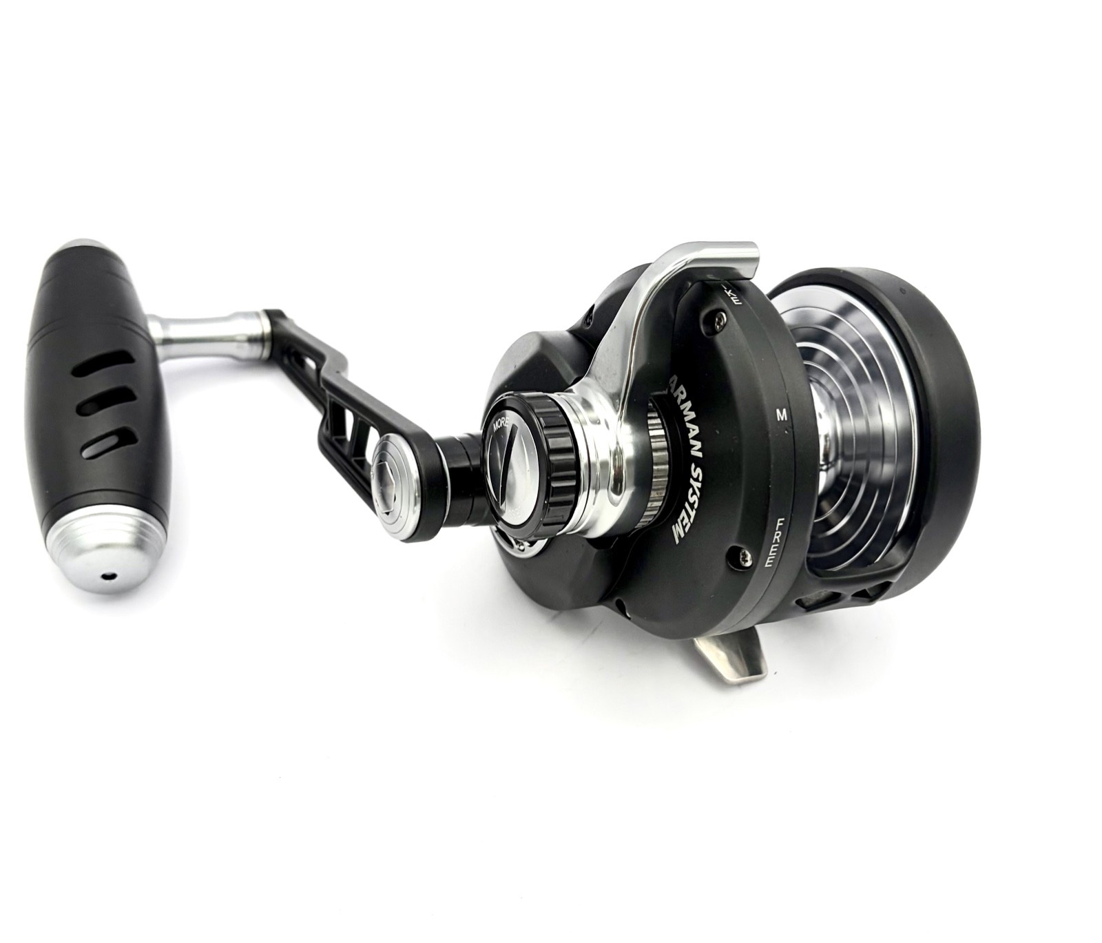 Rage Pro 60H Left Hand Lever Drag Reel Matte Black & Gray USA Free Shipping