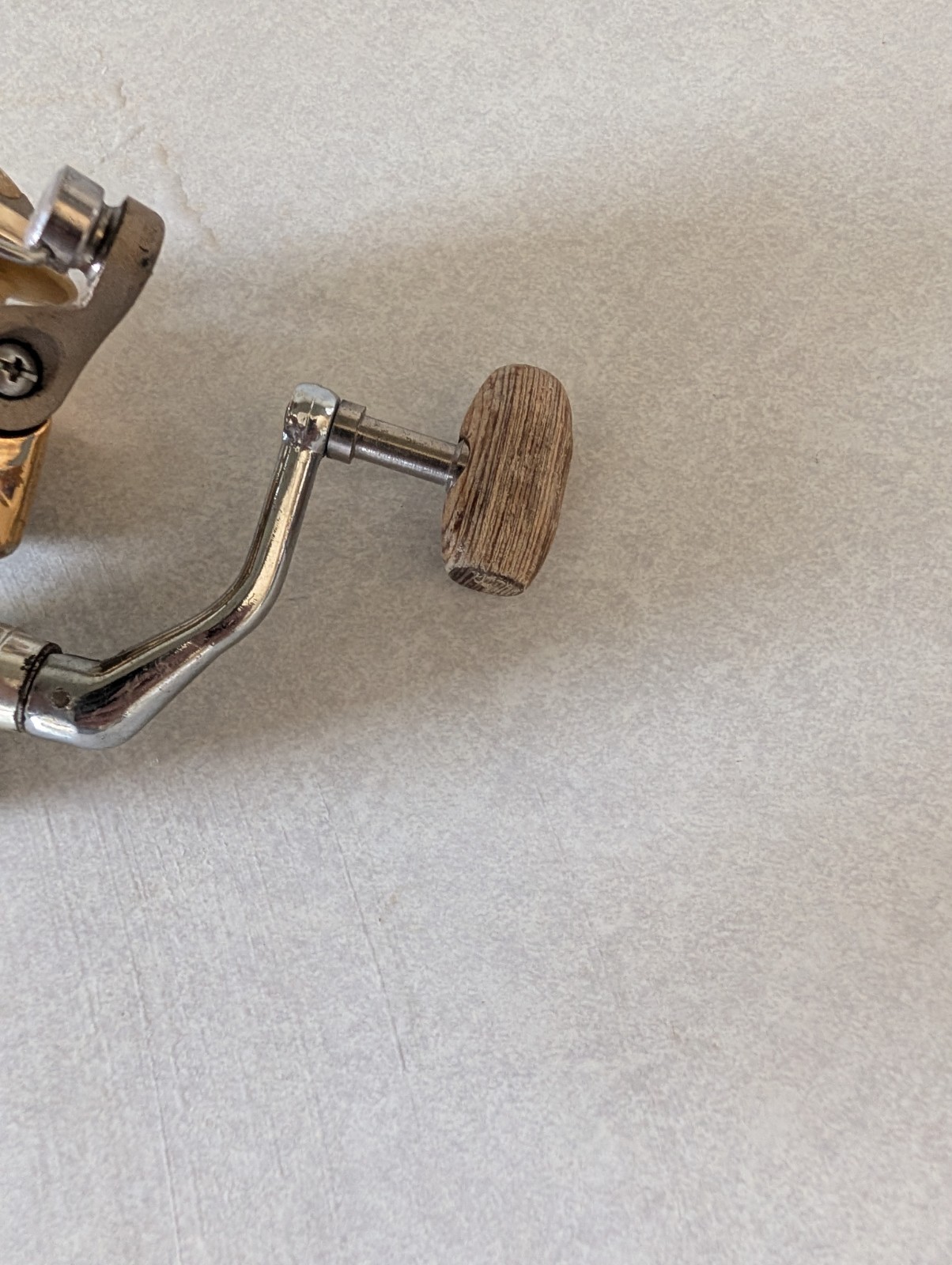 HT Enterprises Masterpiece Spinning Fishing Reel 6 Ball Bearing. Wood Knob.