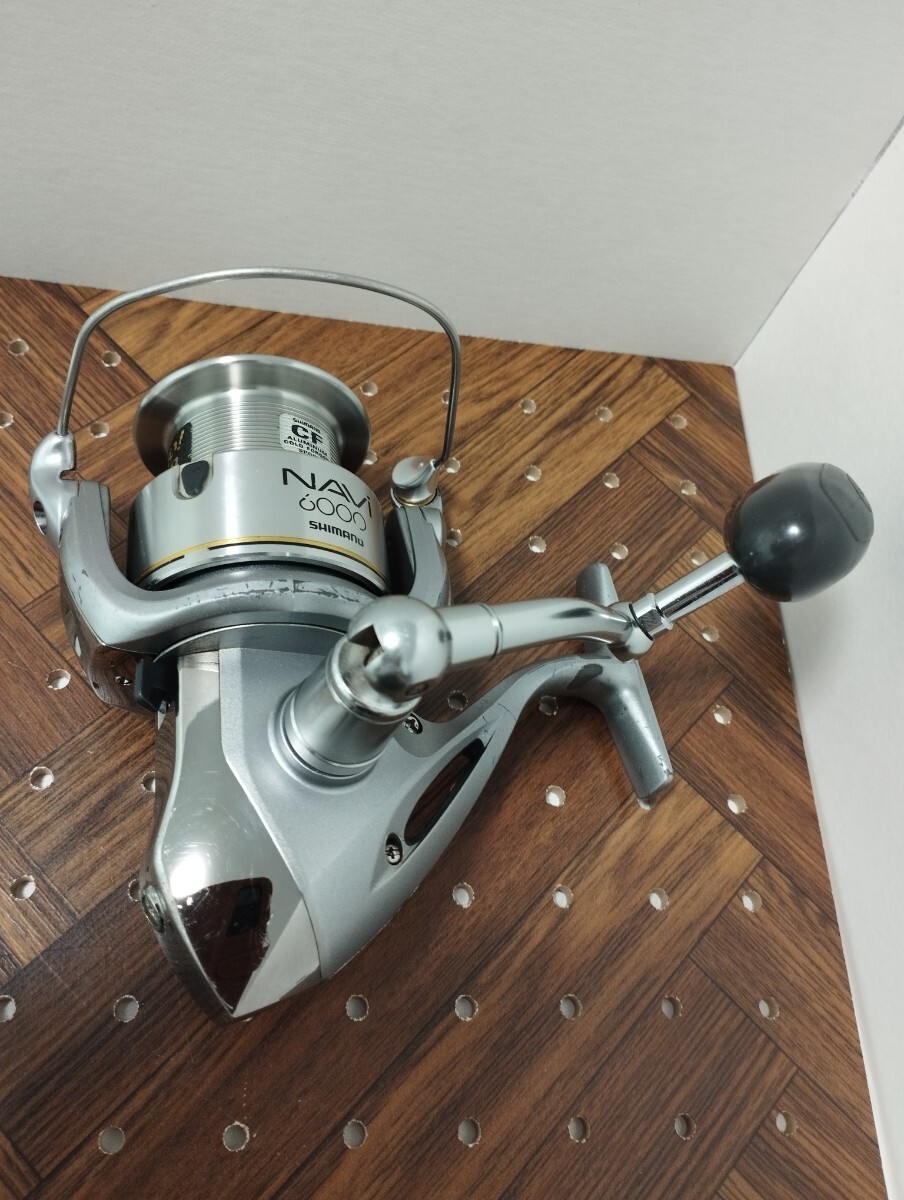Shimano Navi 6000 Spinning Reel Used Smooth Operation With Gear Feel From Japan