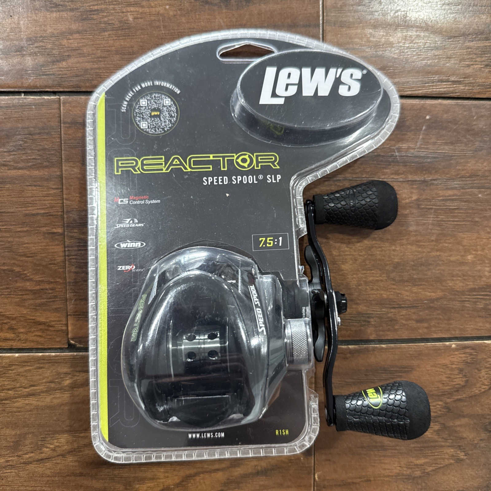 Lews Reactor Speed Spool Baitcast Reel Right Hand 7.5:1 7+1 Bearings – R1SH NEW