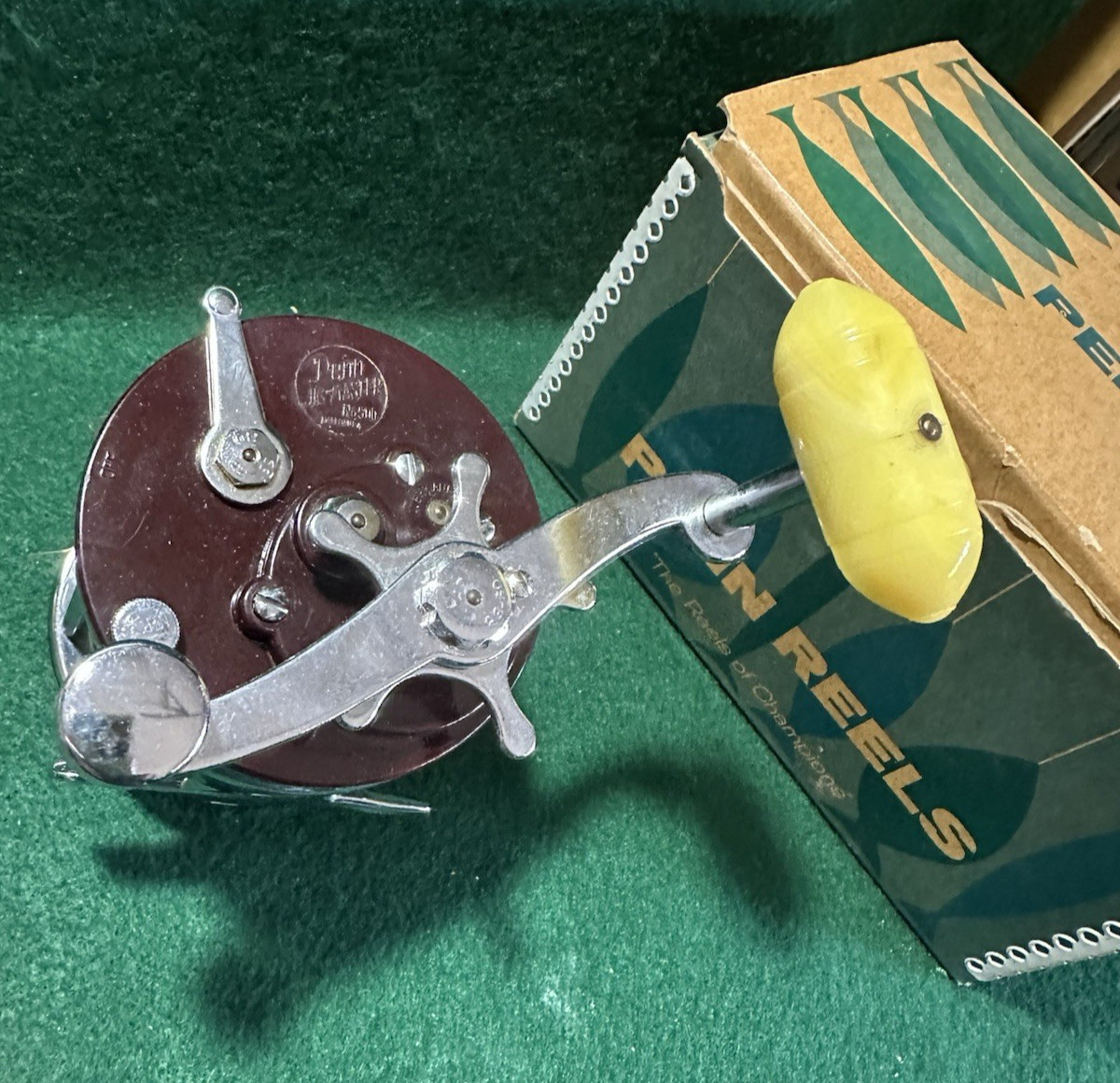 Vintage Penn Jigmaster 500 Saltwater Deep Sea Fishing Reel Boxed w Orig Contents