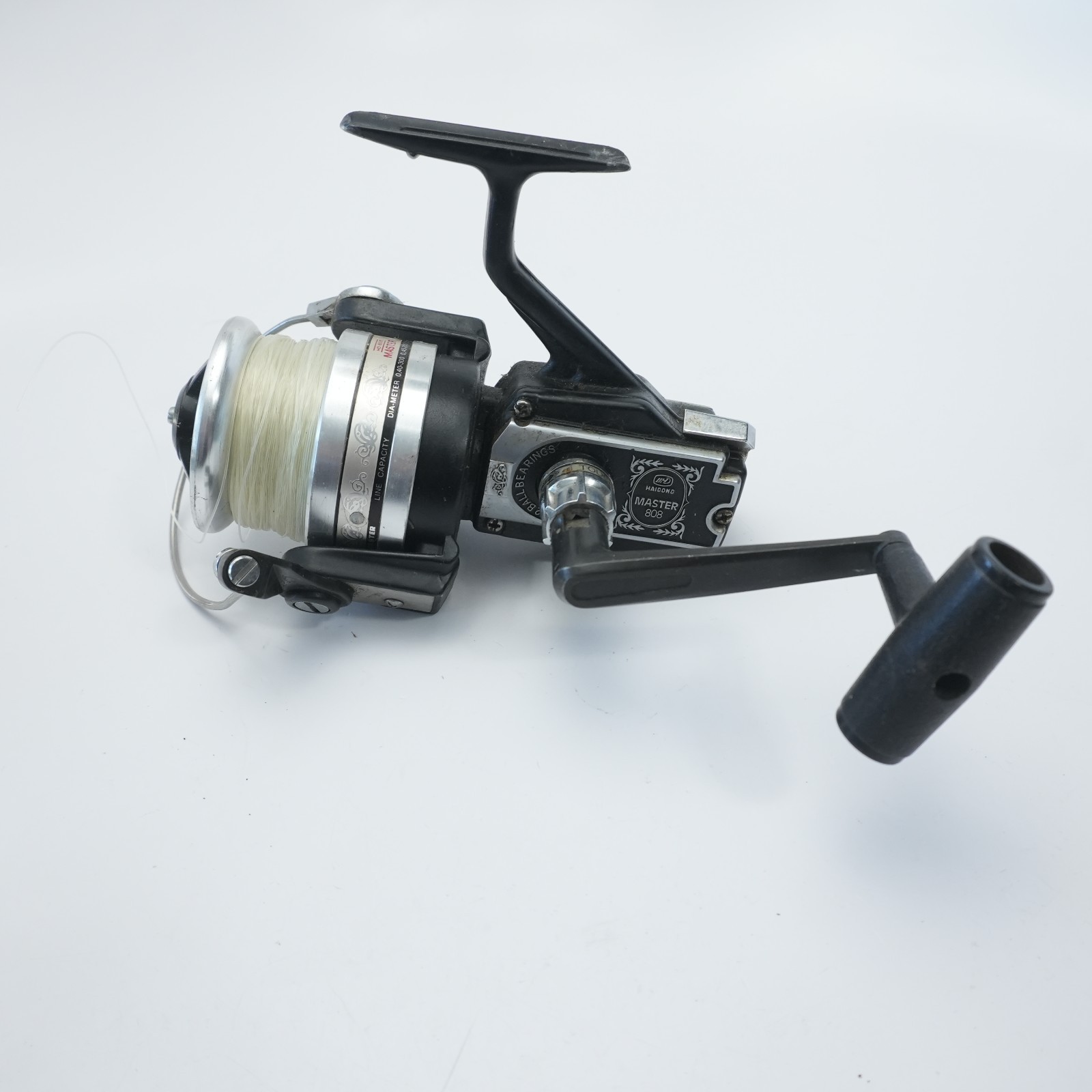 Haidong Master 808 Spin Fishing Reel – 2 Ball Bearings – Smooth Action – Tested