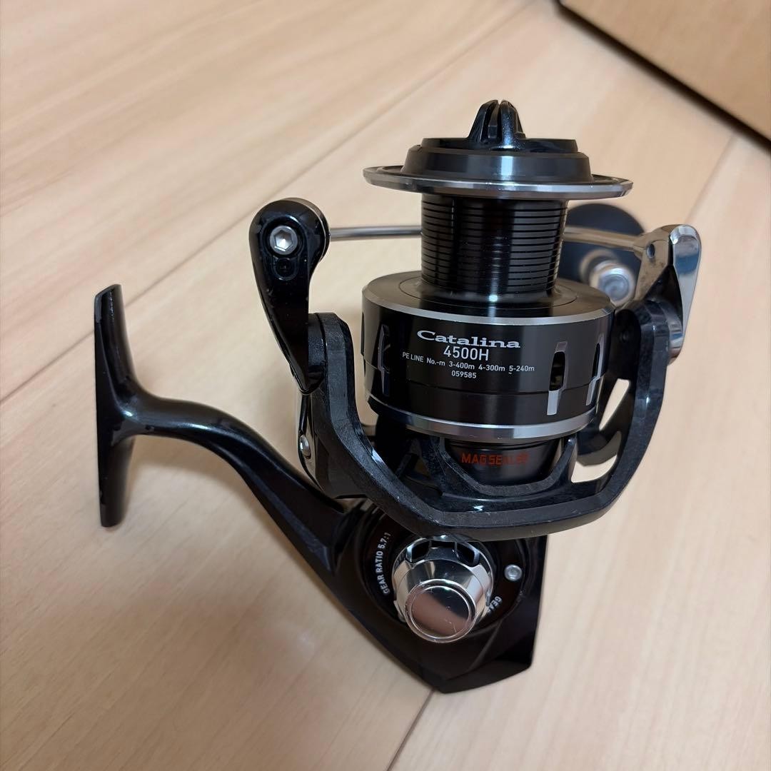 Daiwa Catalina 4500H Spinning Reel ATD Drag 5.7 Gear 590g Used