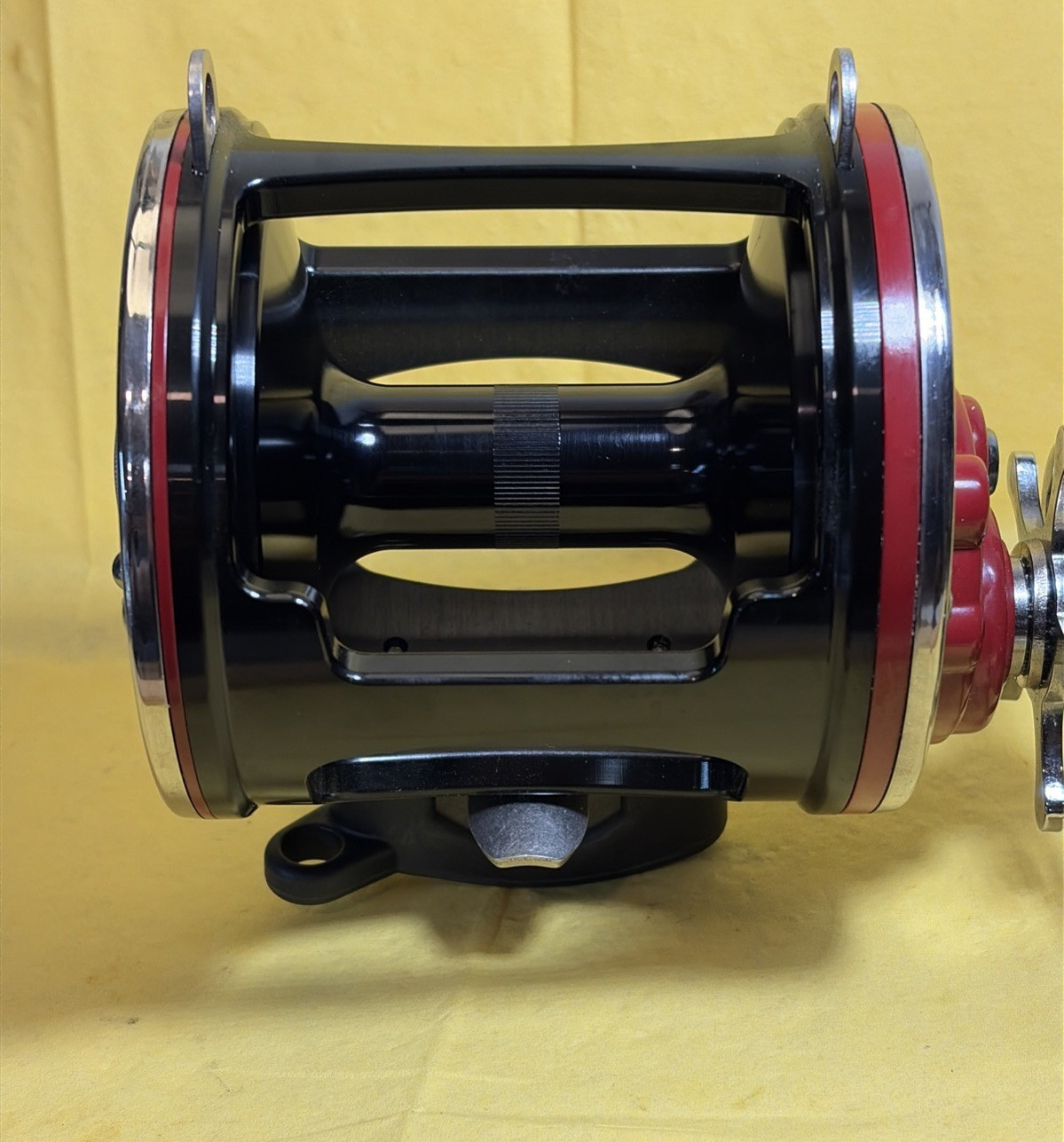 Penn Senator 114HLW 6/0 Fishing Reel Black Aluminum Cage Frame Very Clean Nice!!