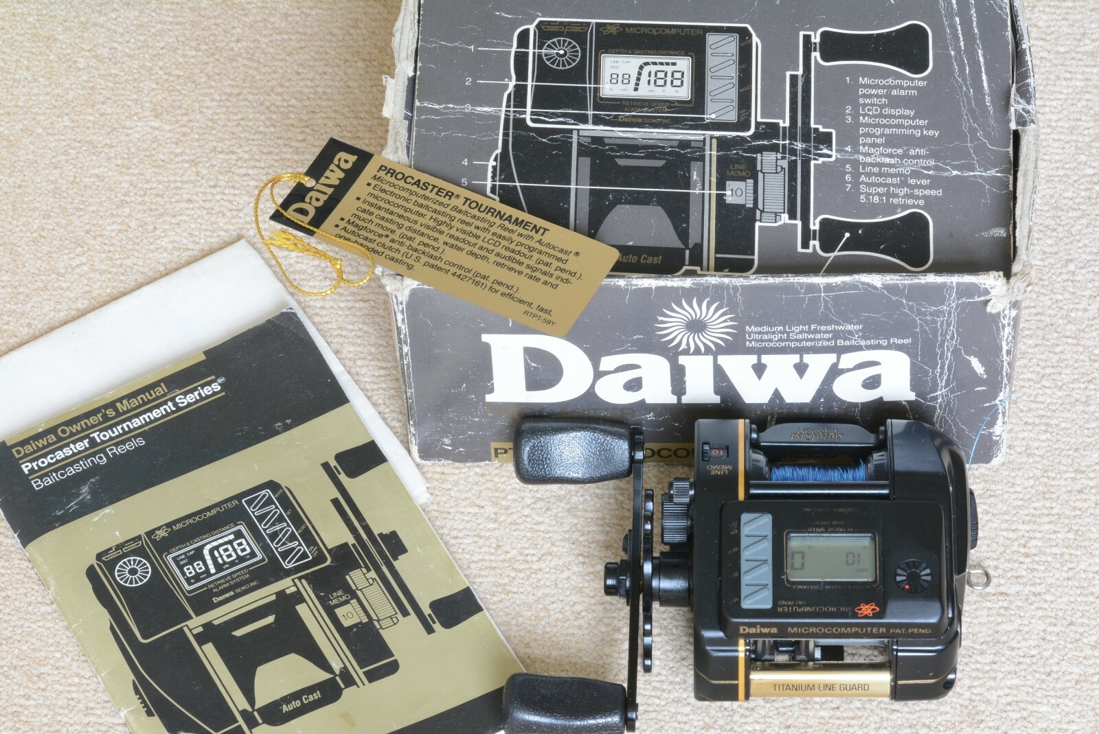 Daiwa Procaster Magforce Tournament PT15E Computerised Multiplier