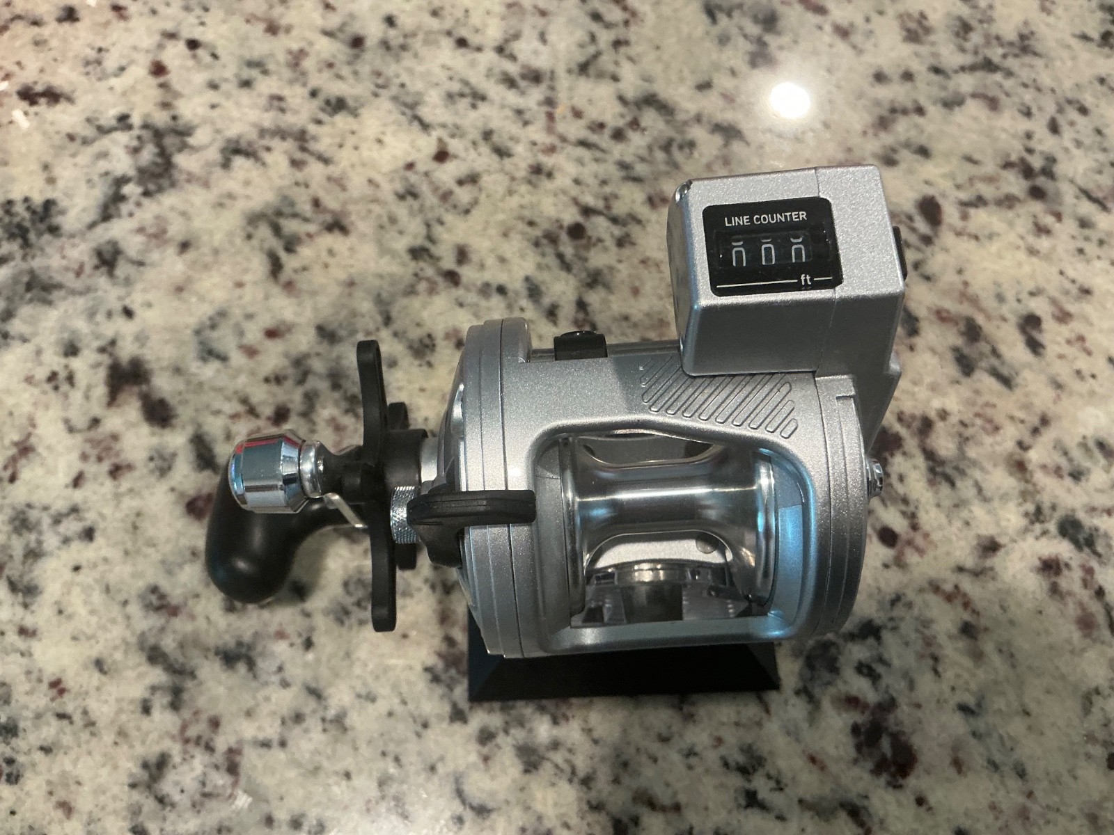 Left Handed Daiwa Accudepth Plus 27LCBL Line Counter Levelwind Reel Retrieve A+