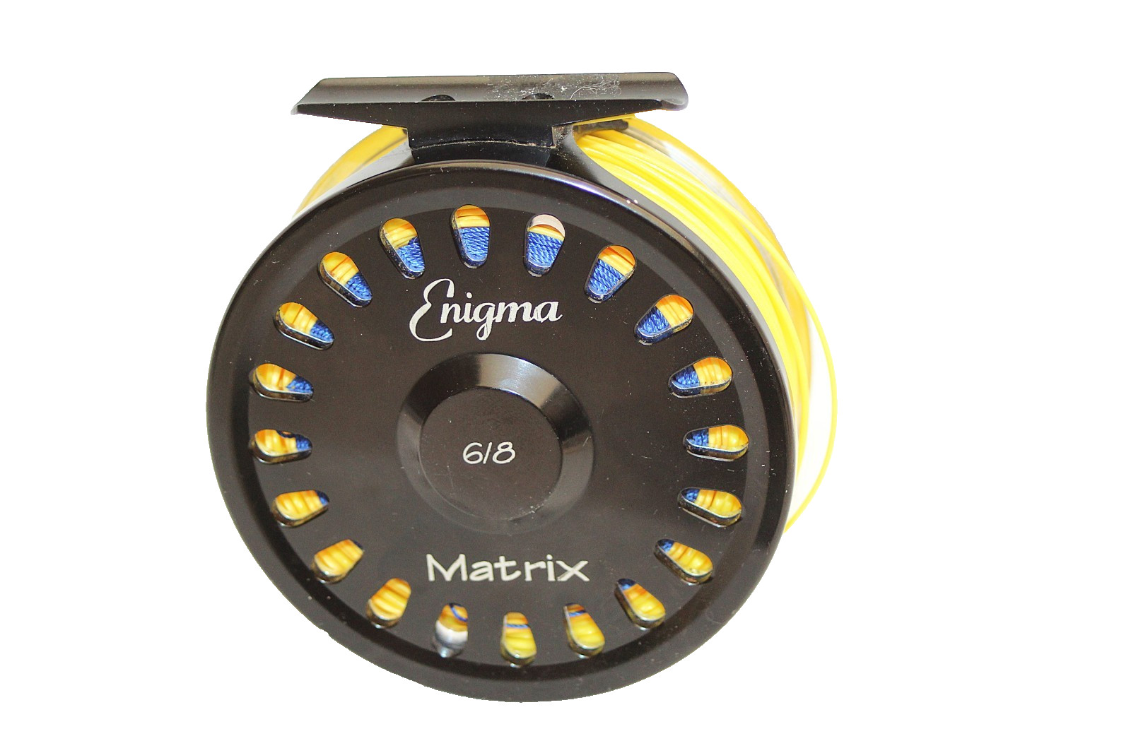 3.3/4″ ENIGMA MATRIX 6/8# VINTAGE FLY FISHING REEL V/FINE WITH LINE (R-137)