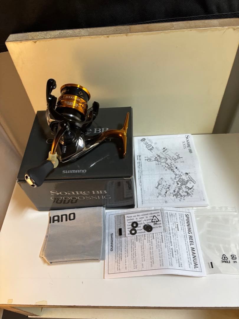 [New] Shimano 18 Soare BB C2000SSHG Spinning Reel w/Box Unused – From JAPAN