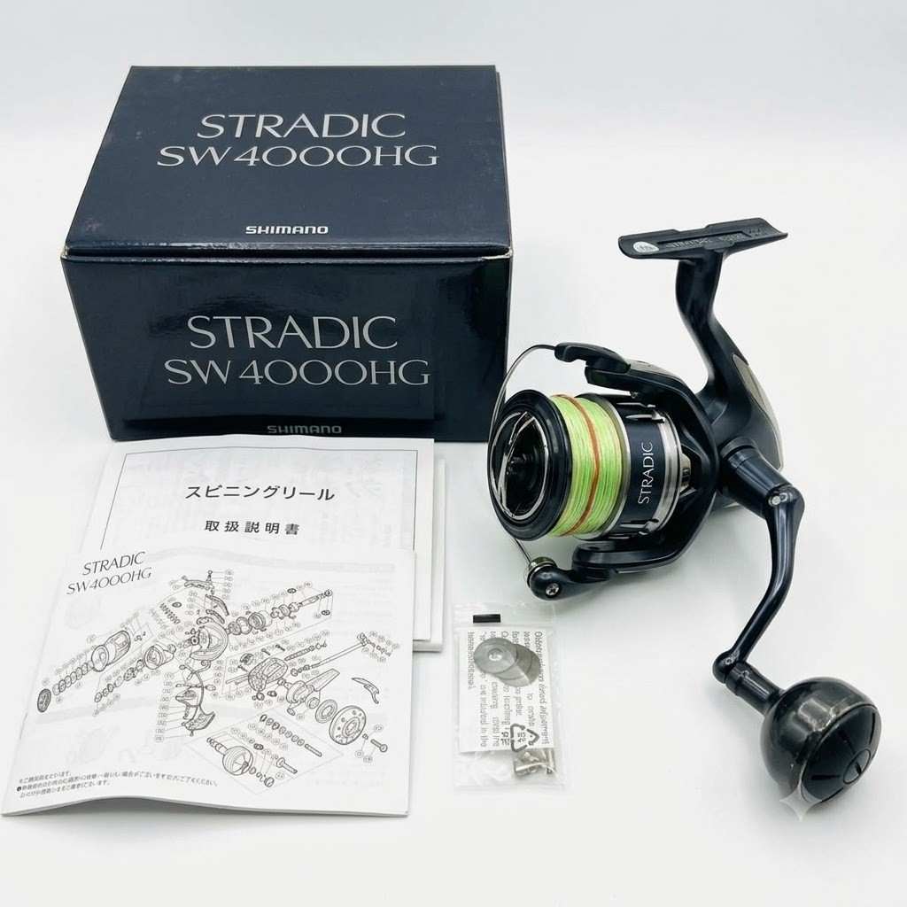 Shimano 20 Stradic SW 4000HG spinning reel From JAPAN