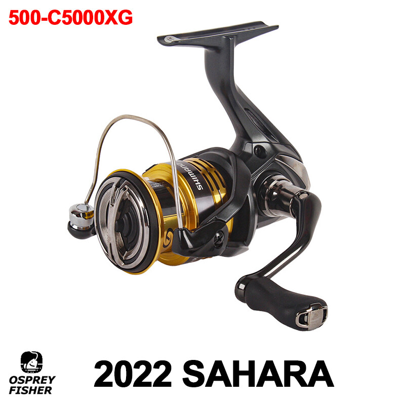 22 Shimano Sahara Spinning Fishing Reel 4/1BB Freshwater Saltwater Fishing Reel