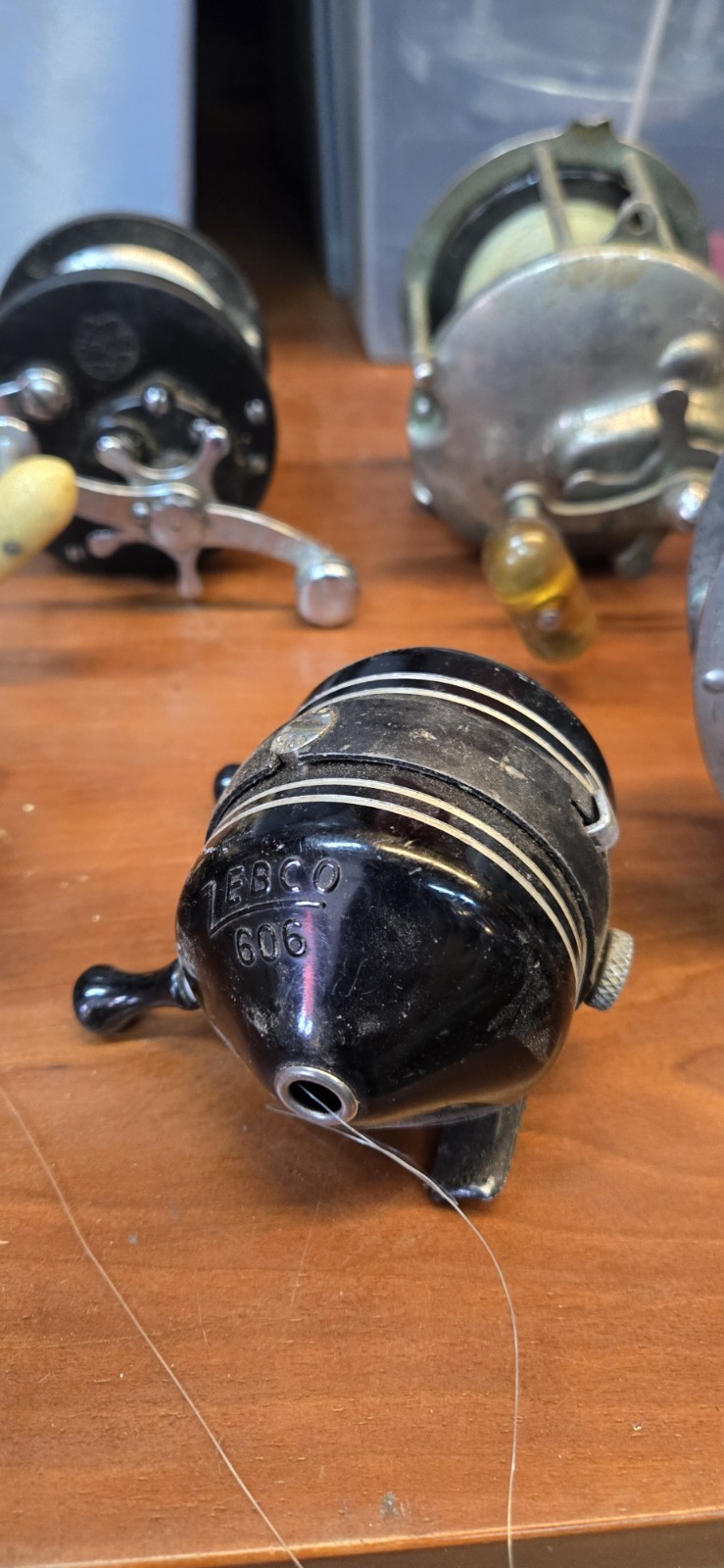 Vintage DEEP SEA REEL Lot Of 10, Penn Pflueger, Viking, Etc