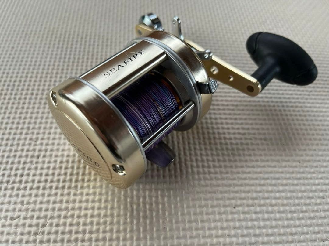 Daiwa Seafire 150 Bait Reel Silver Gold Fishing Tairaba Jigging Bass Offshore U