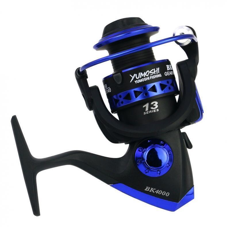 1000-7000 Series Spinning Reel, 5.5:1 Gear Ratio 13 BB for Rock Sea Carp Fishing