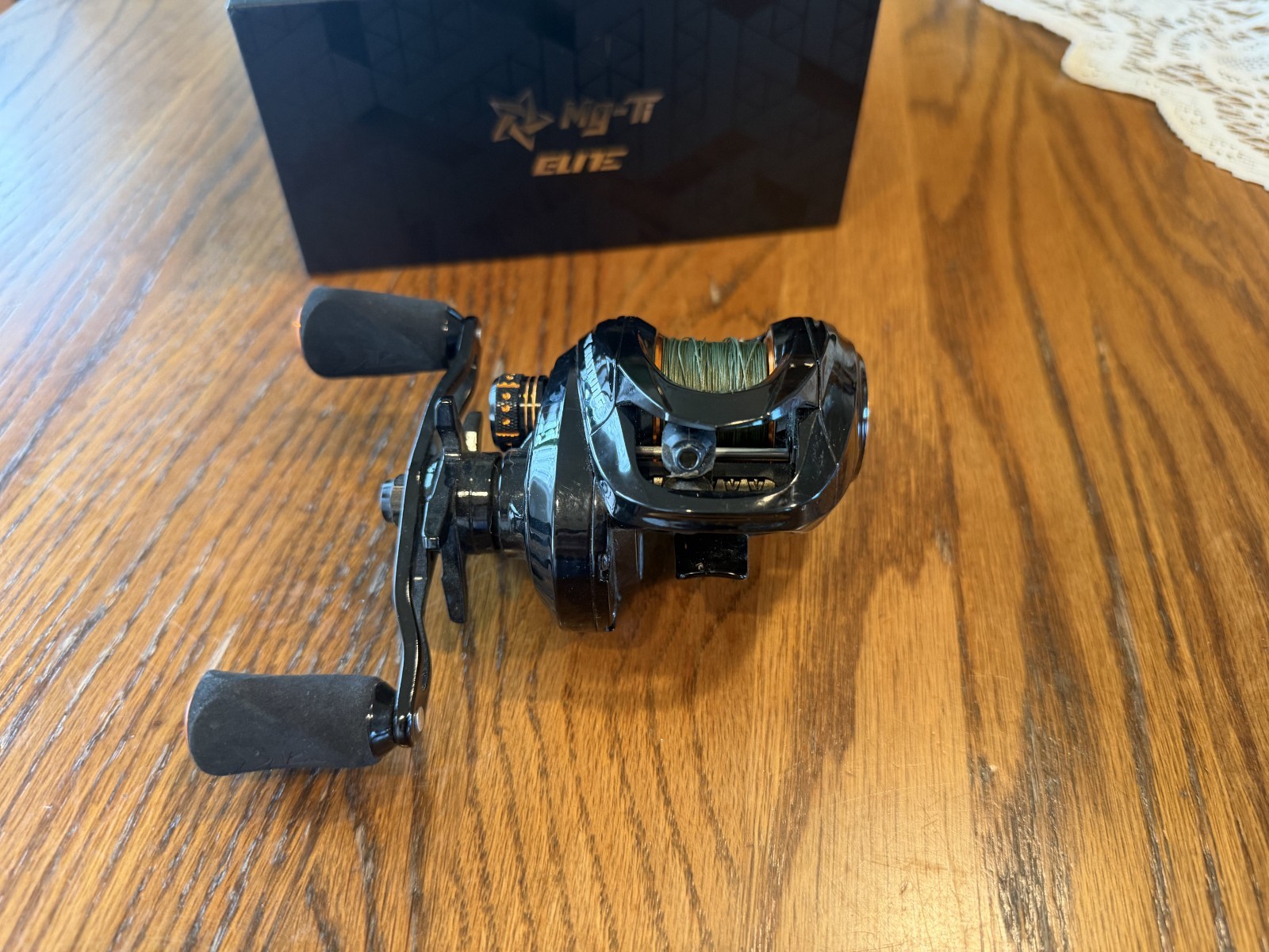 KastKing Mg-Ti Elite Baitcasting Reel with True Titanium Spool