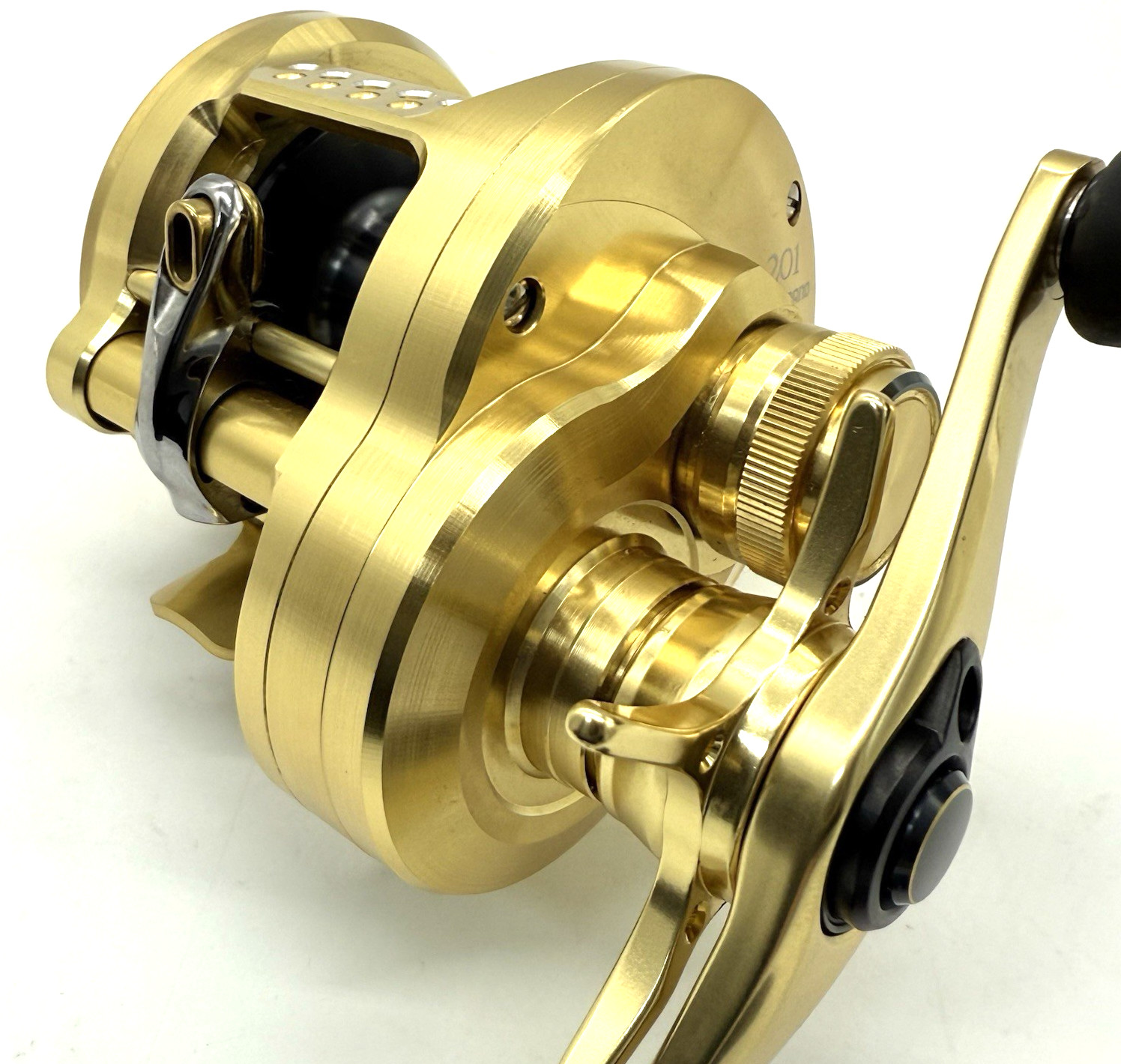 „Top Mint“ SHIMANO 21 CALCUTTA CONQUEST 201HG Left Baitcasting Reel No Box JAPAN