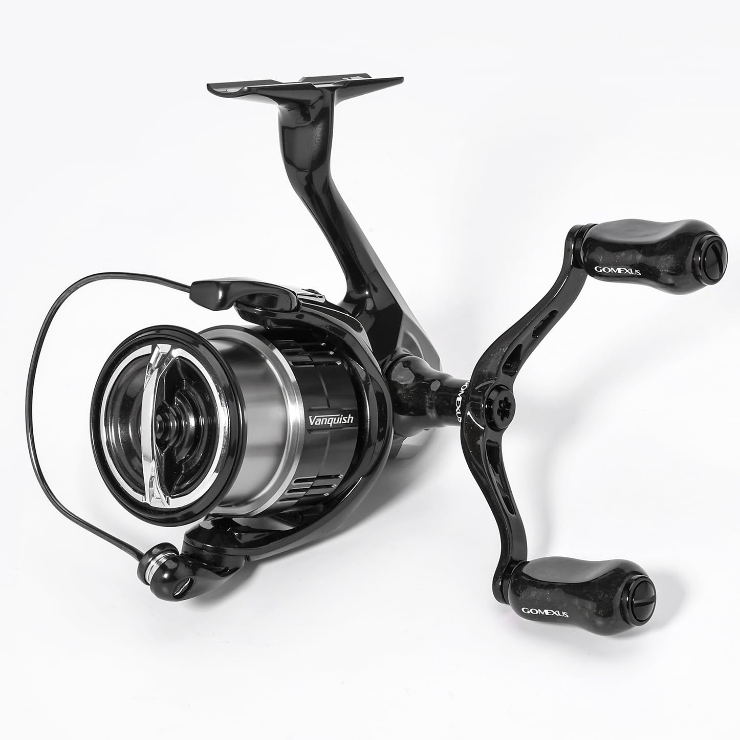 GOMEXUS FY-F22 Forged Carbon Reel Handle 82mm Double Handle Shimano Spinning