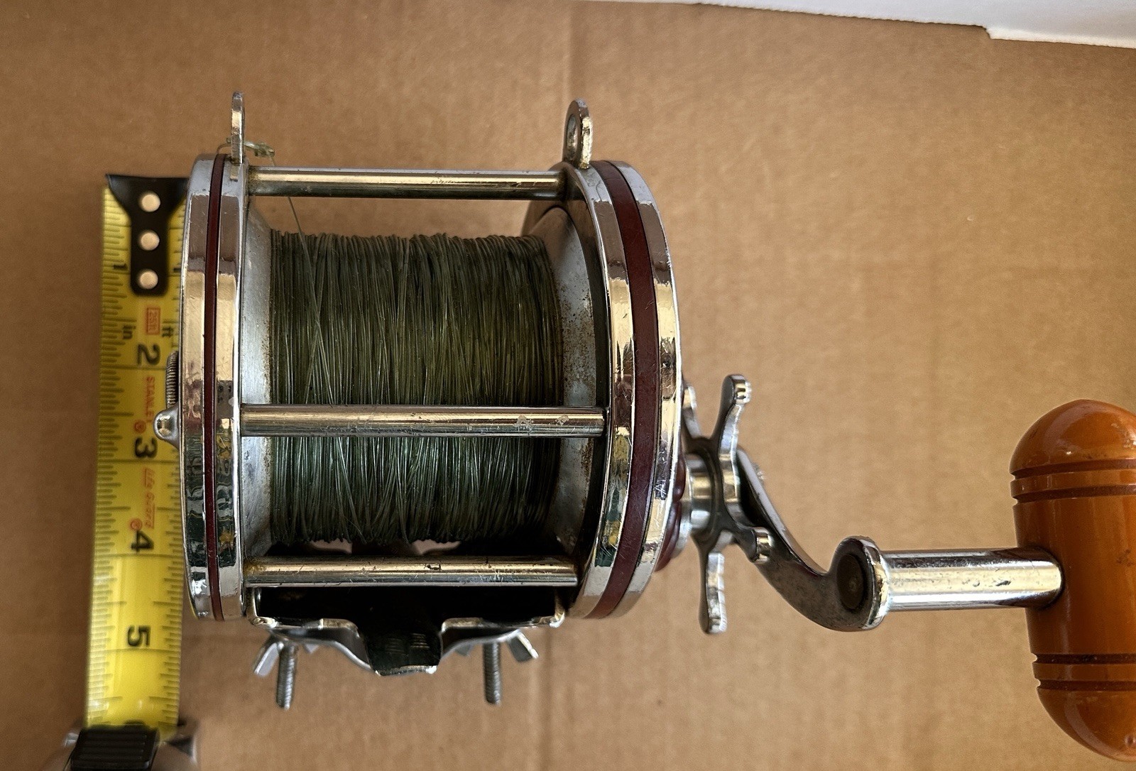 Vintage Penn Senator 114-H Saltwater Big Game Fishing Reel 6/0 High Seed Tested