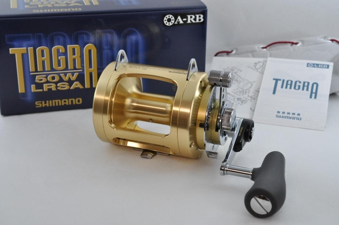 Shimano Tiagra 50W LRSA Trolling Reel Big Game Near Mint Excellent JDM Authentic