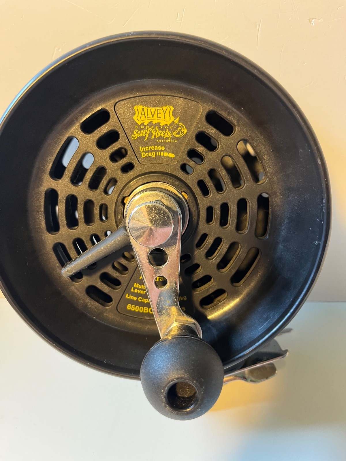 Alvey Superior 6500BC V Series Fishing Reel 600m 9kg Heavy Duty Surf Casting Ree