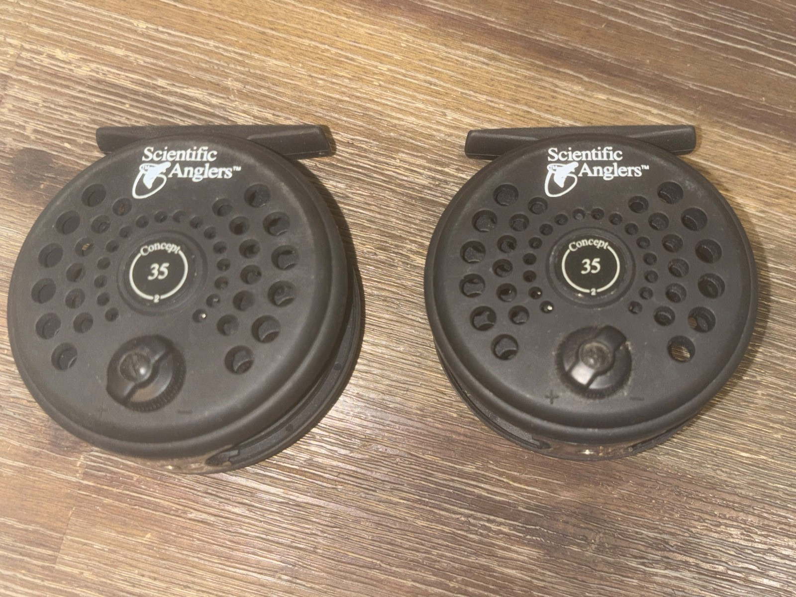 2- Scientific Anglers Concept 35 Fly Reels