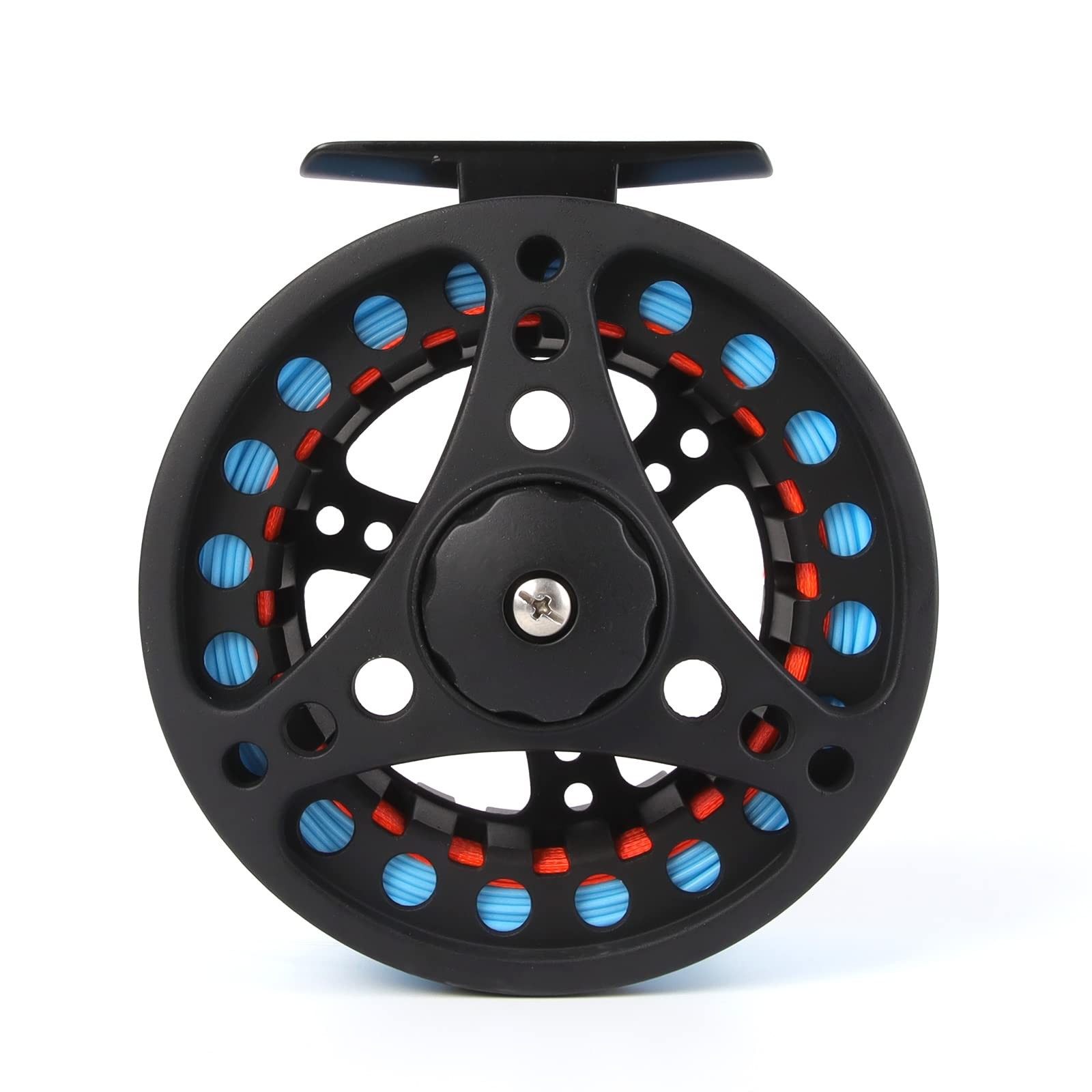 Fly Reel with Line Combo Aluminum Alloy Large Arbor 1/2WT 3/4WT 5/6WT 7/8WT