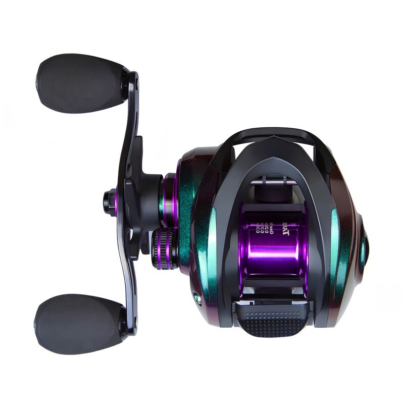 Amphitrite BJ Baitcasting Fishing Reel 7.2:1 Gear Ratio 4+1 BB Max Drag 8Kg
