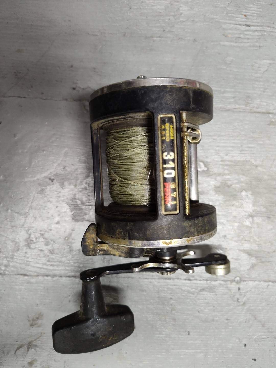 Penn 310 GTi High-Speed Conventional Reel – Graphite – Saltwater/Freshwater Used