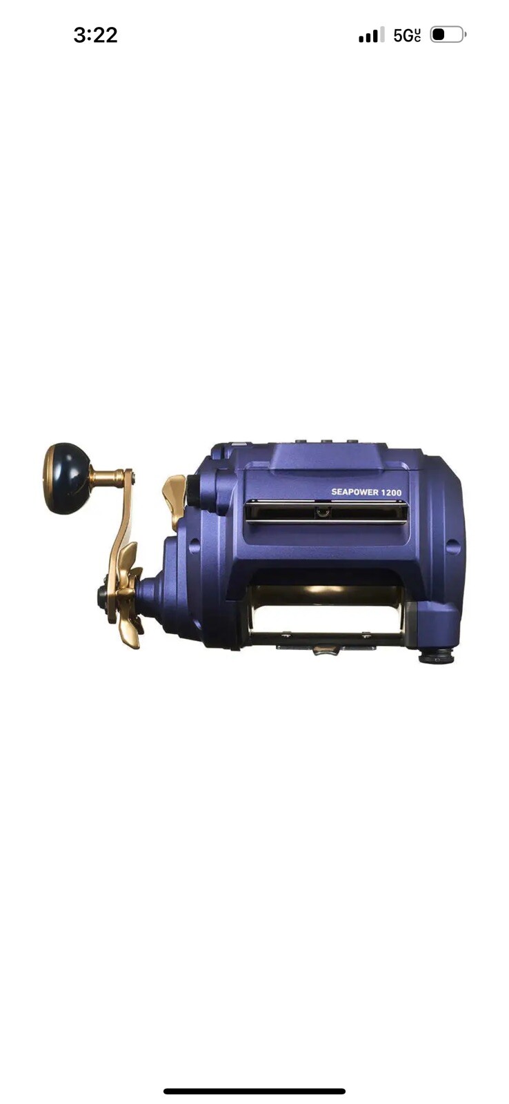 Daiwa Seapower 1200 Electric Fishing Reel | Deep Drop & Kite, USA Seller, Fast