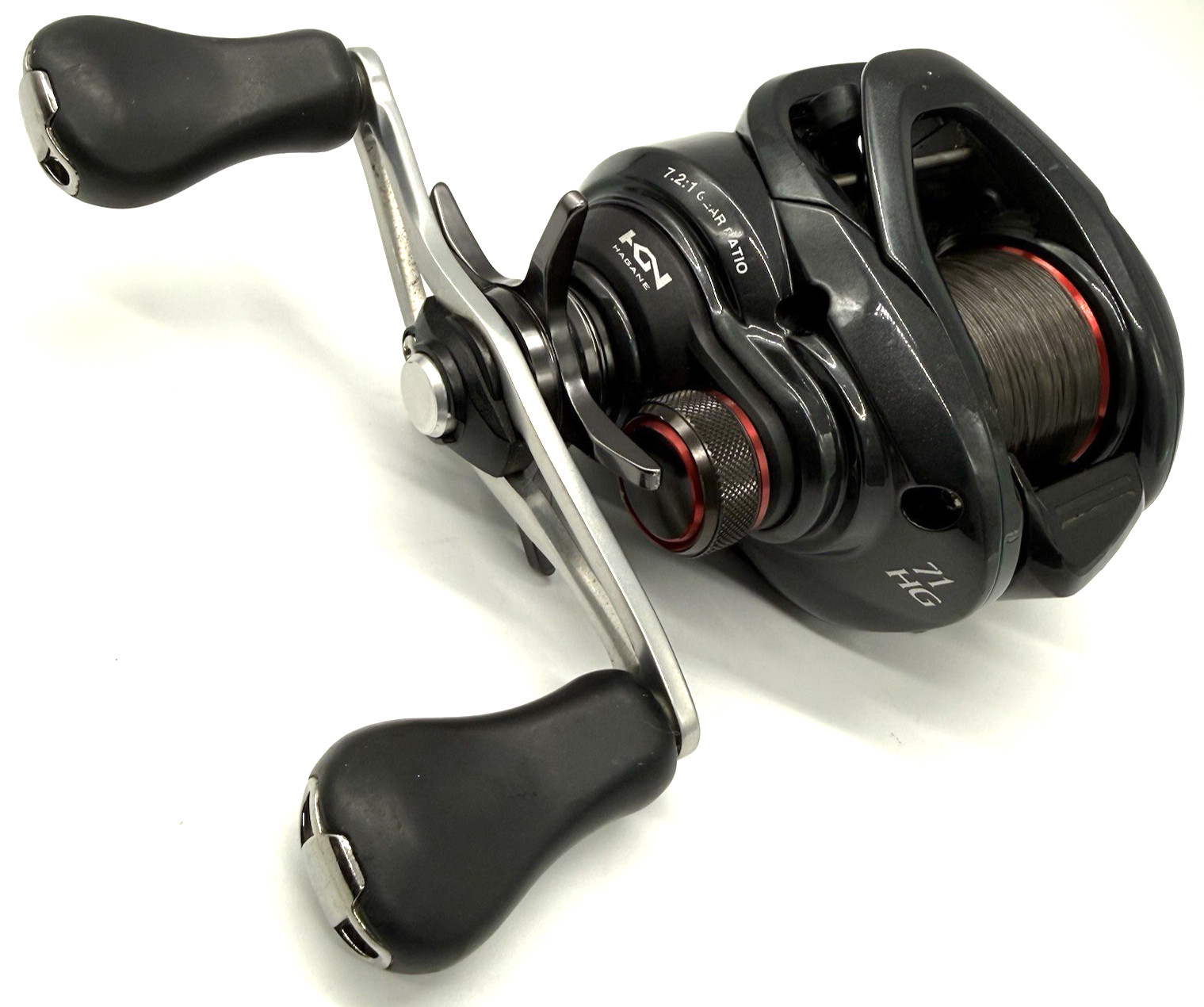 Shimano Scorpion 71HG Left Handed Bait Casting Reel In Box From JPN „NEAR MINT“