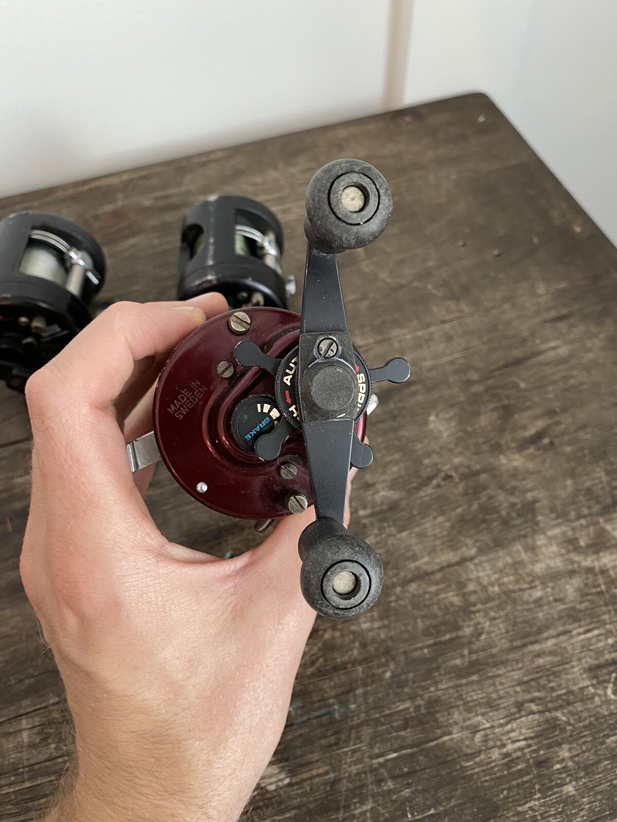 Abu Garcia Ambassadeur 5500 C3 2-Speed Autoshift Baitcasting Reel Daiwa Lot Of 4