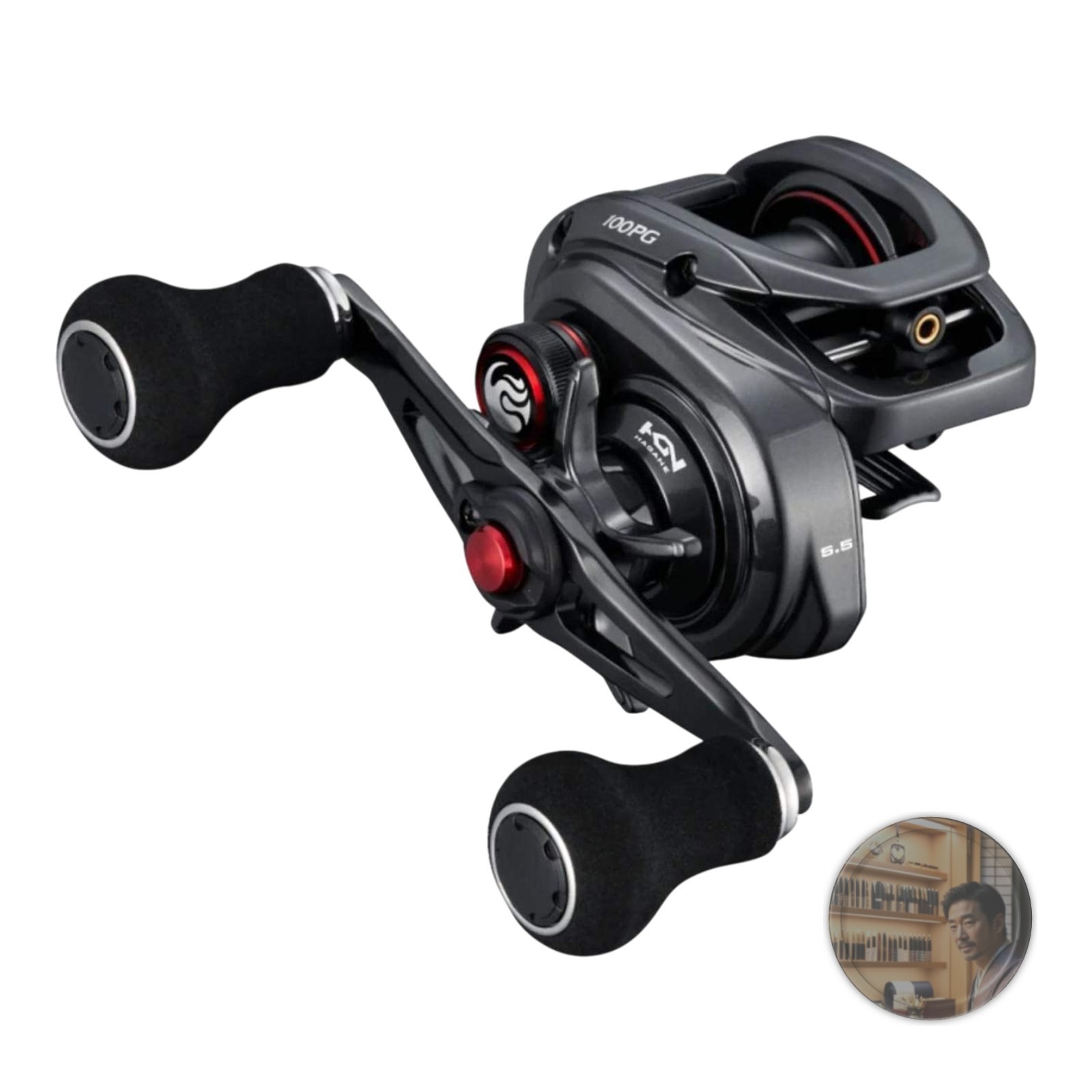 Shimano 22 Engetsu BB 100PG Baitcasting Reel 5.5 Gear Ratio 6kg Drag New