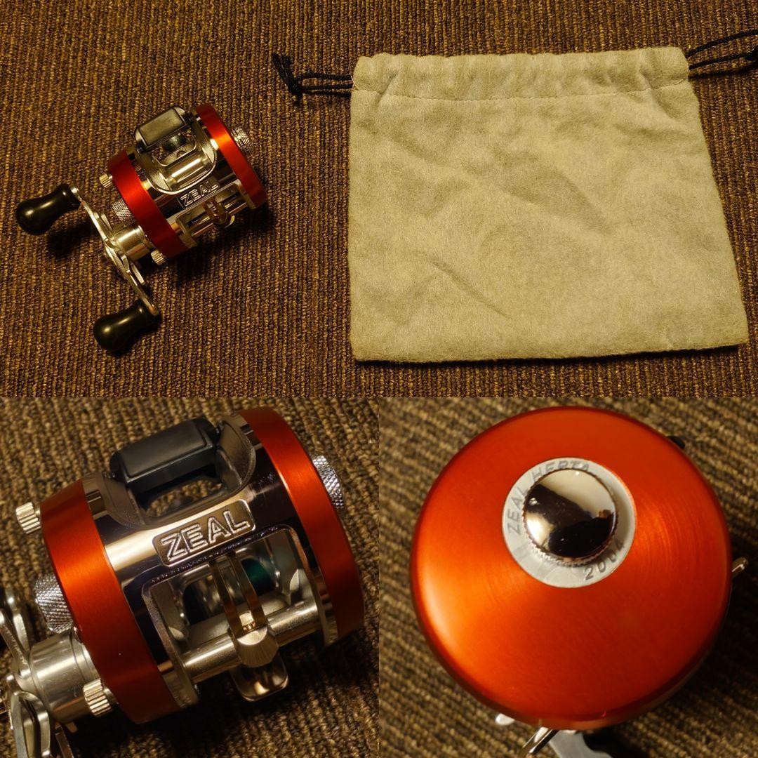 ZEAL Hepta 04 Semi Direct Drive Baitcasting Reel Fishing Equipment Gear Japan