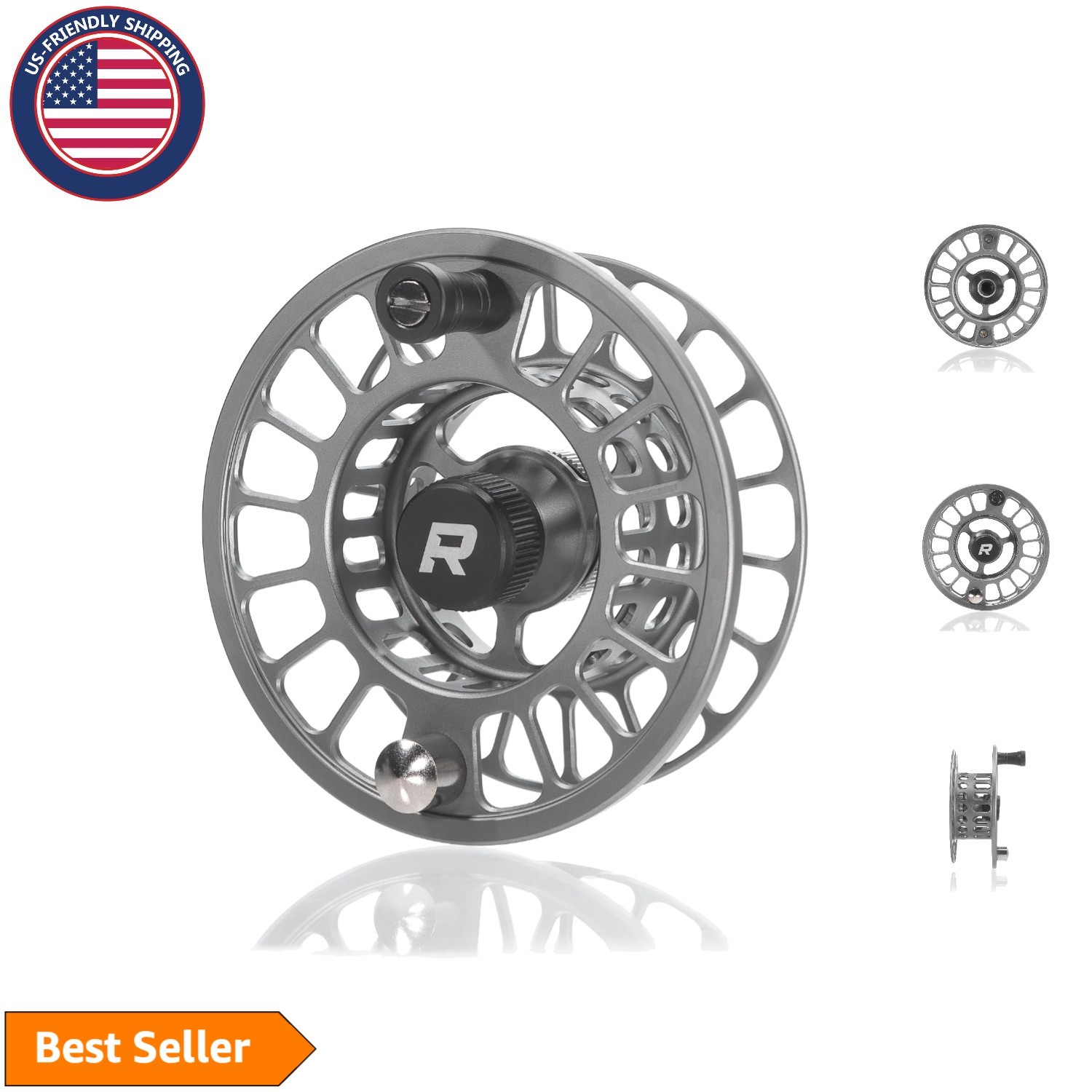 Engineered Breach v2 Fly Fishing Reel – 5/6wt, Silent Retrieval & Precision Drag