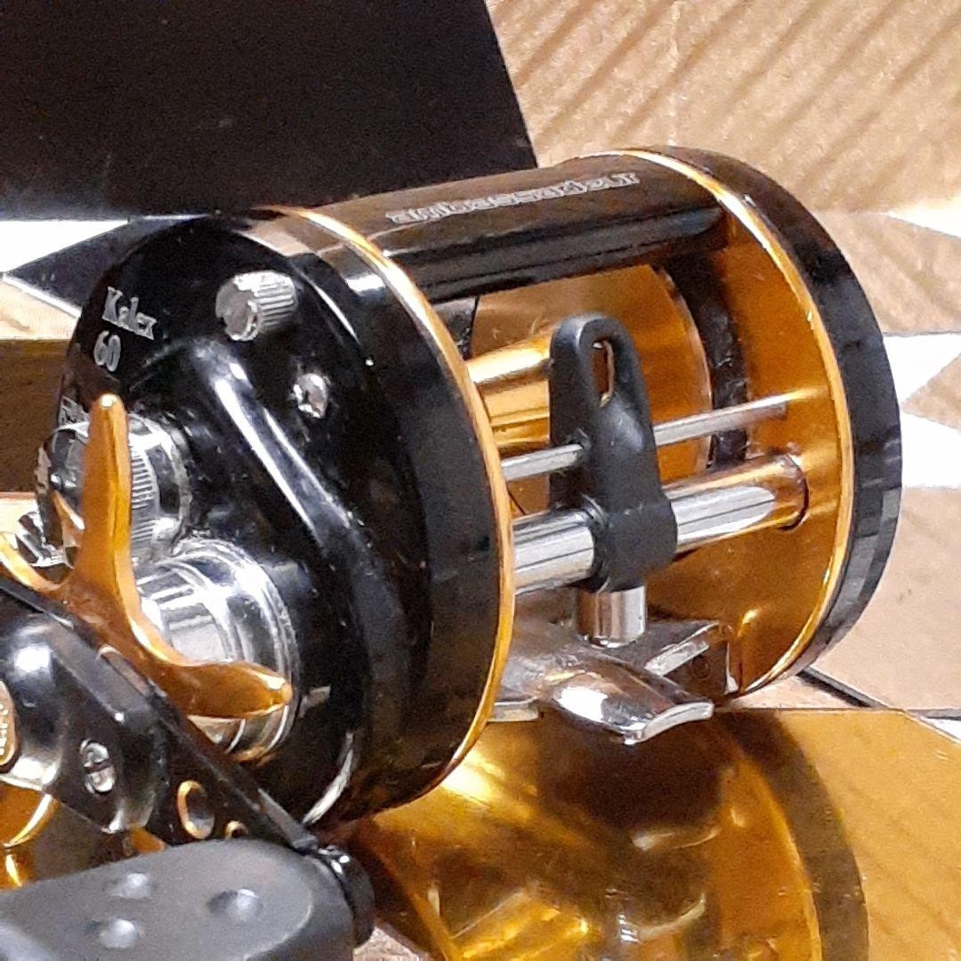 Abu Garcia ABU Ambassador KALEX60 Baitcasting Reel Overseas Model Used