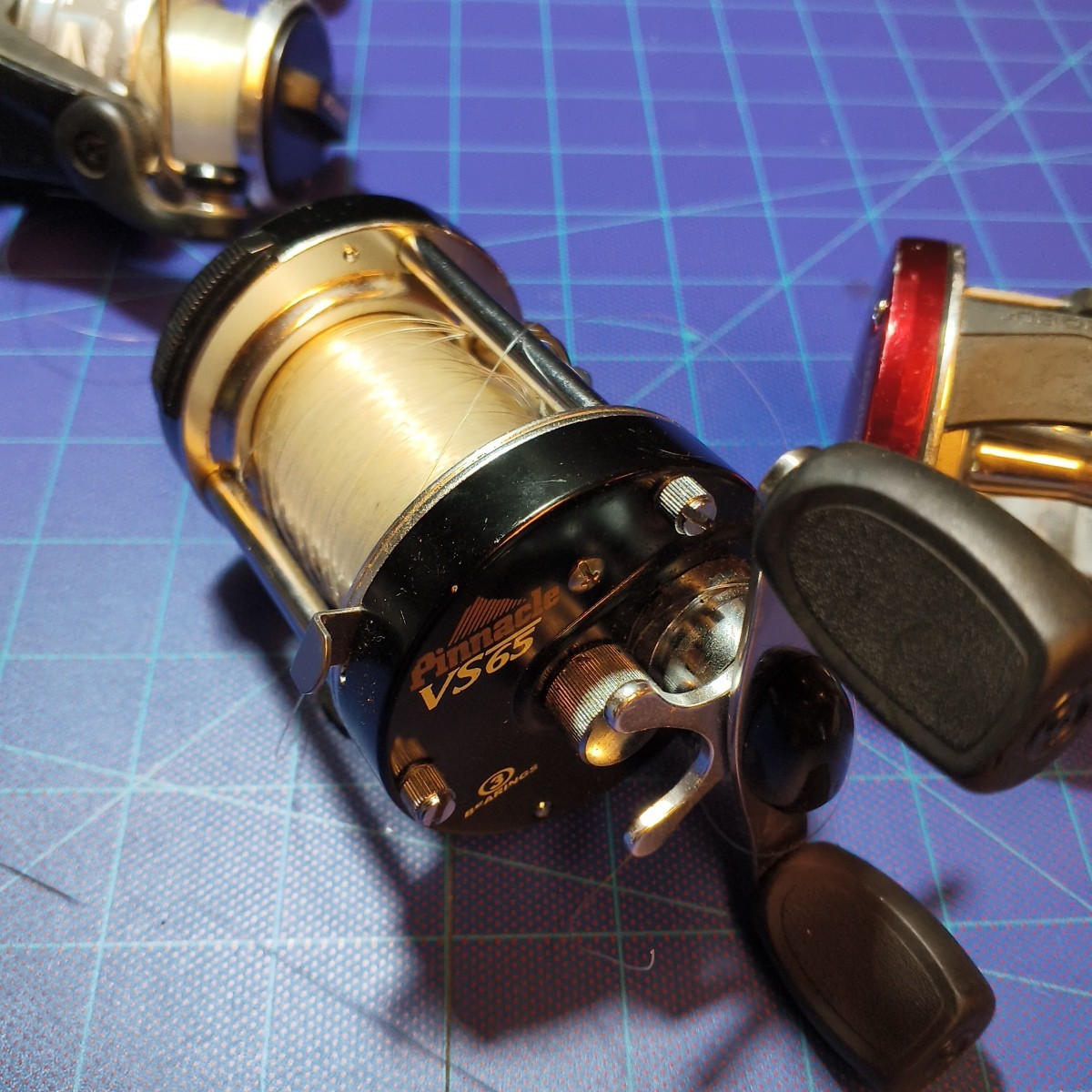 Abu Garcia Ambassadeur BCX 6600 Baitcaster Reel Pinnacle Vs65 Quantum Lot 3 Reel