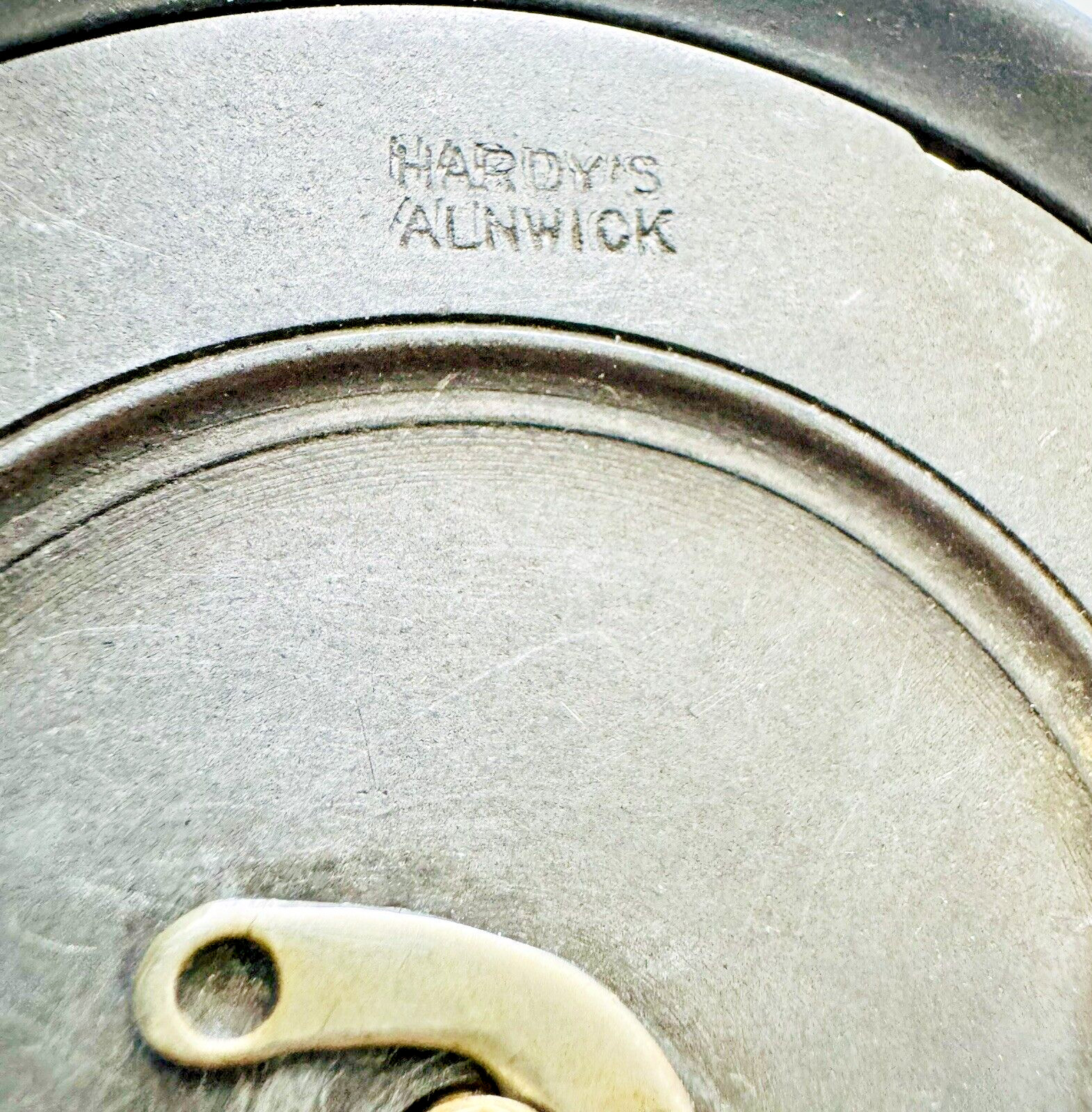 Rare Early Vintage Hardy Uniqua 3 1/8 Inch Trout Fly Reel Caliper Check