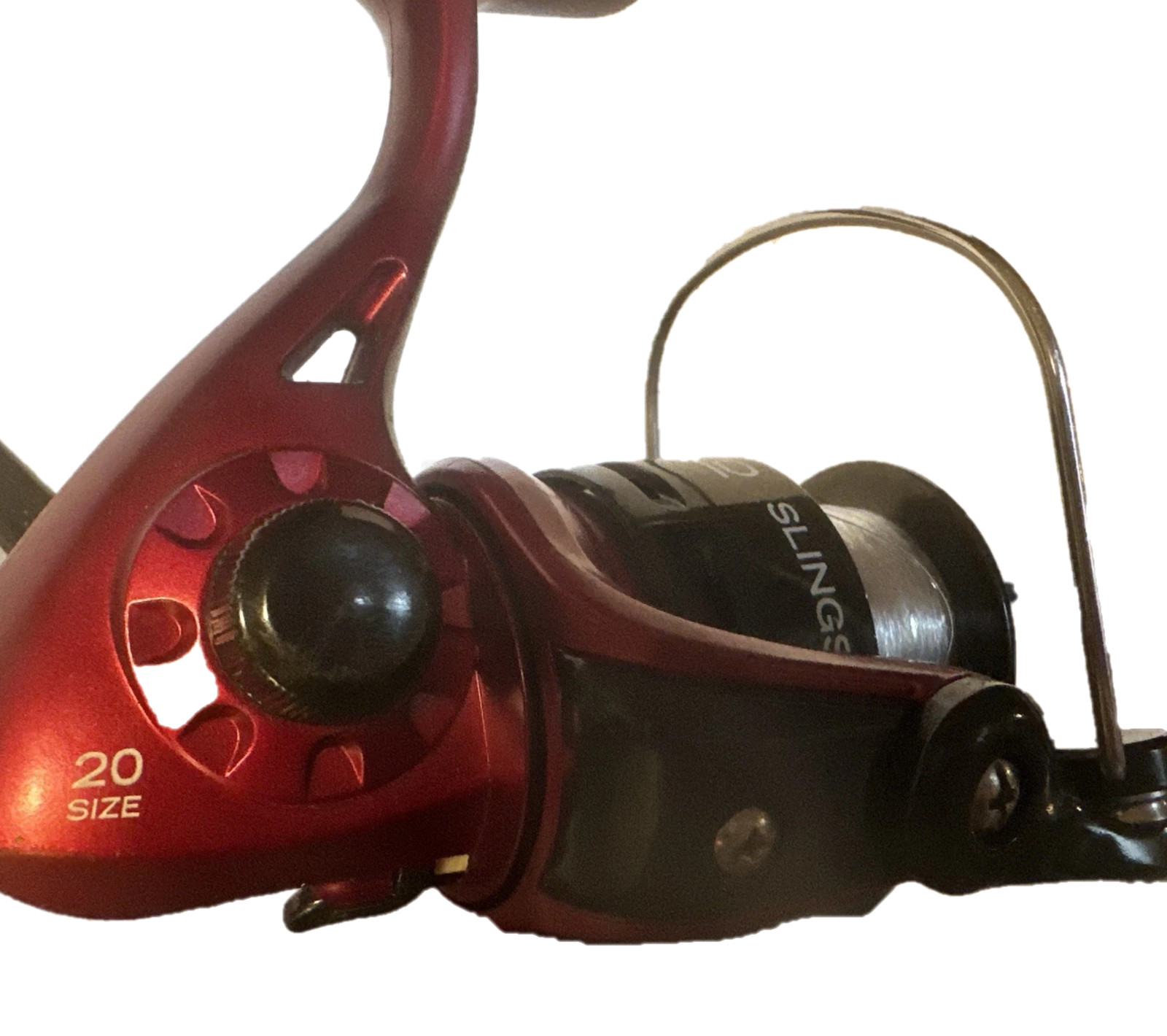 Zebco Slingshot 20 SLSP20 GWF9 RED Spinning Reel USED