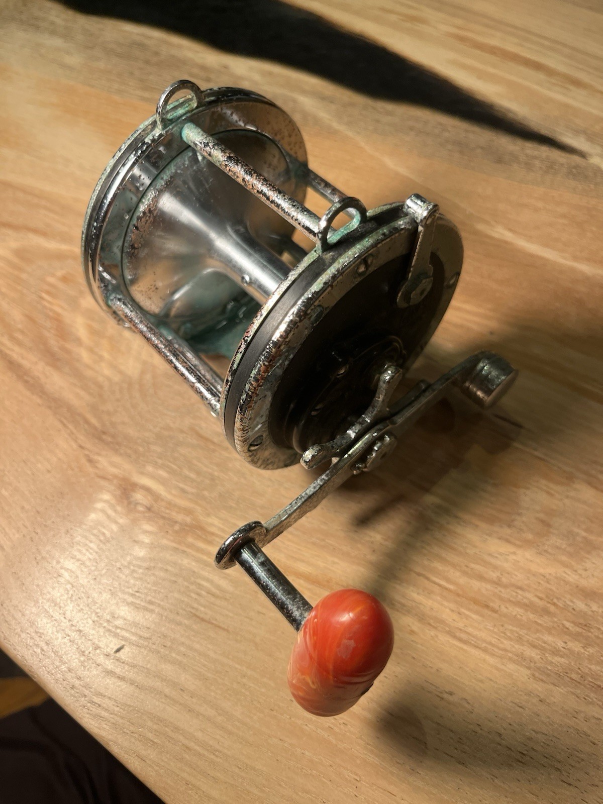 Penn Reels Senator 4/0 Vintage Fishing Reel W/ Box & Accessories (See Desc)