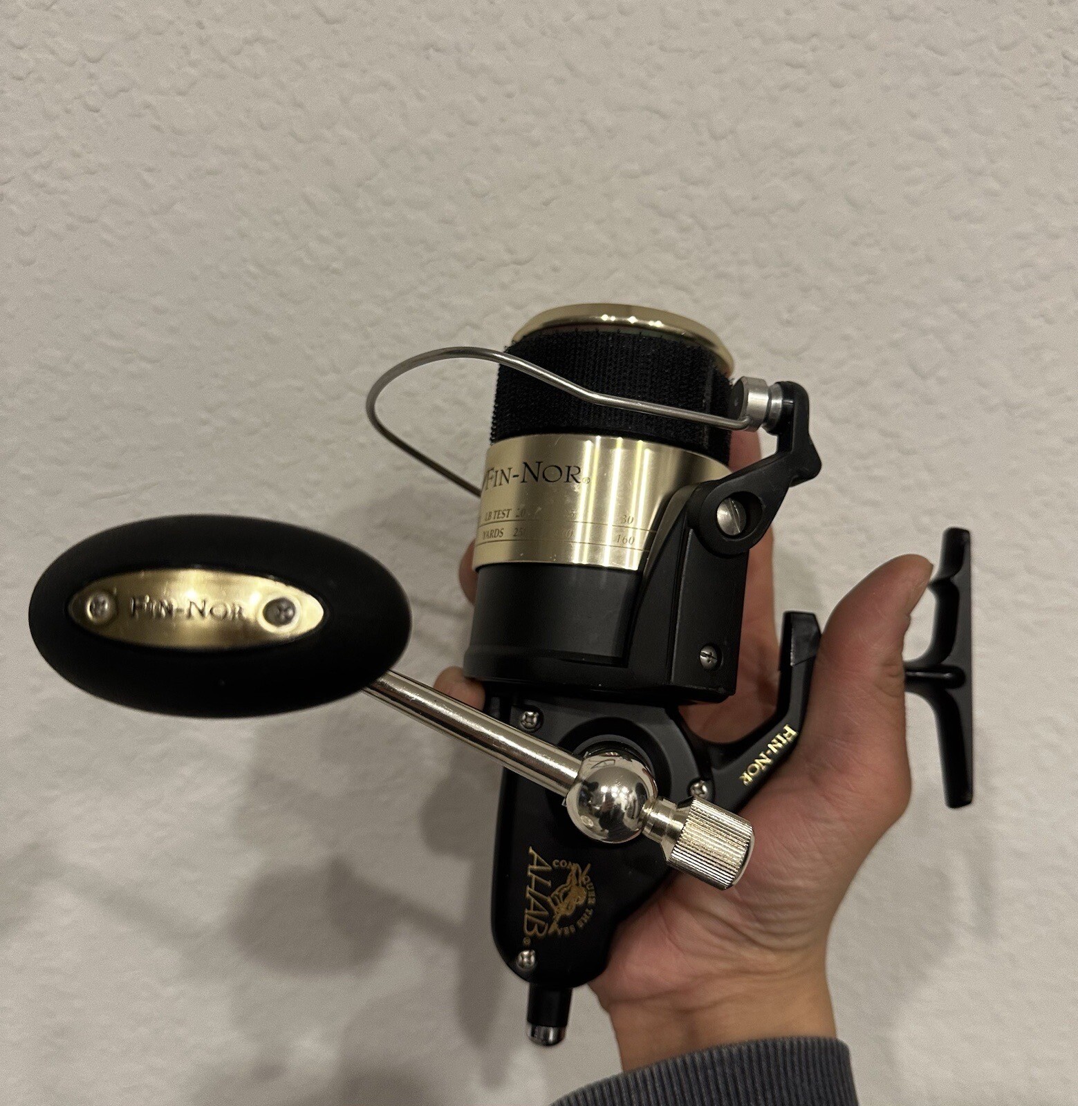 Fin-Nor AS20 Ahab Spinning Reel # 20(US Seller) Rare Find.
